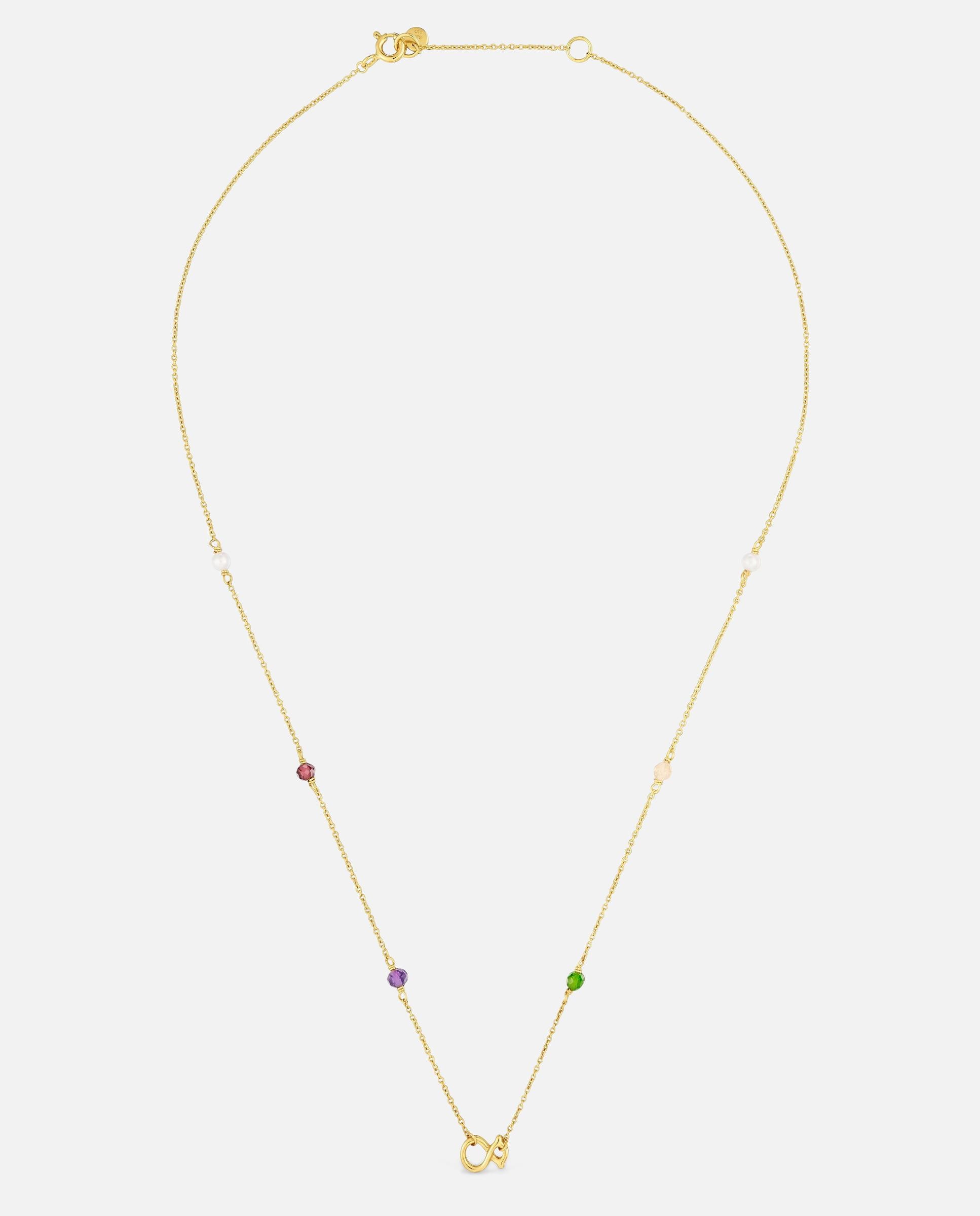 Imagem 0 de Colar de Ouro 9 Kt, Gemas e Motivo Urso 8 Mm Tous Infinity