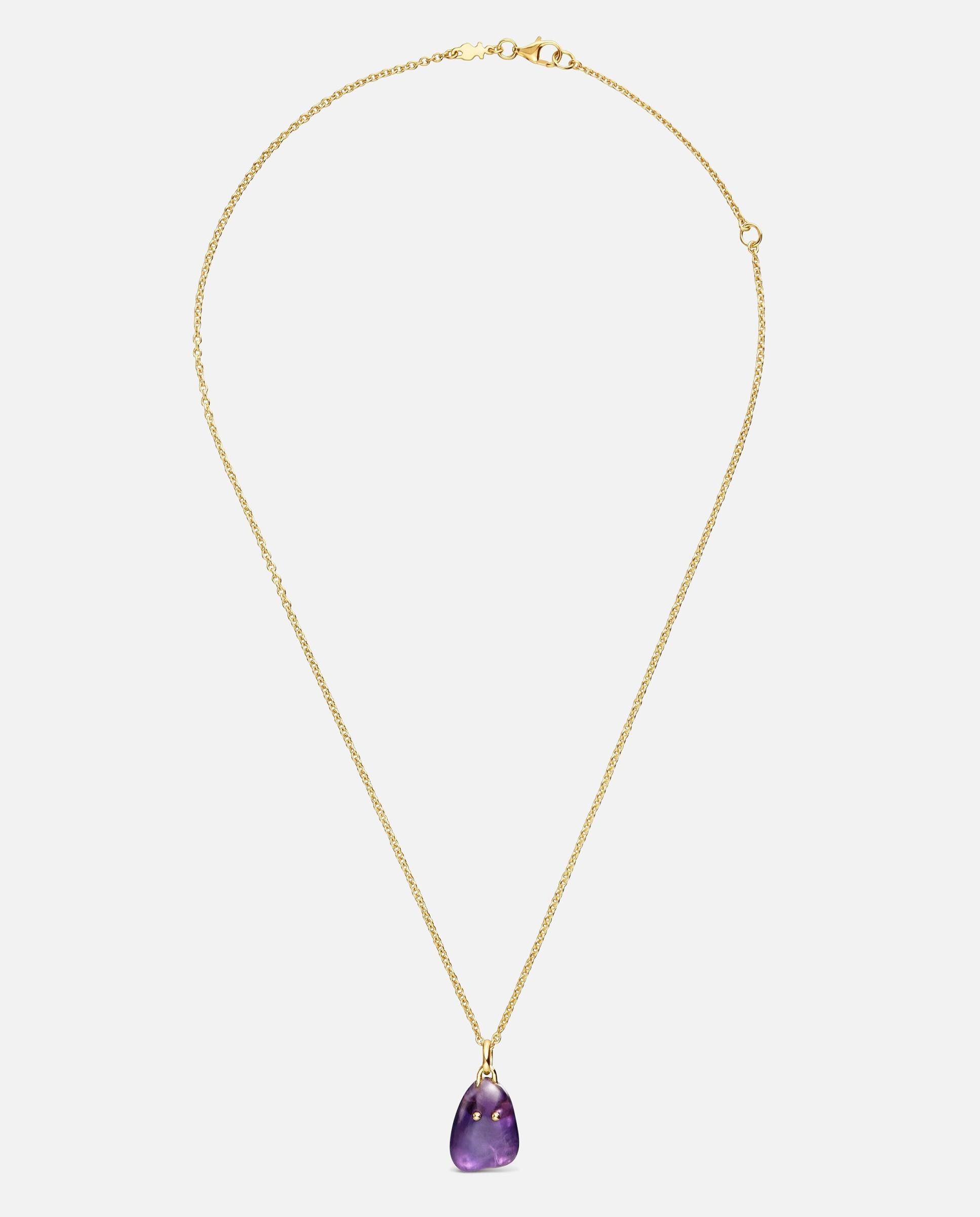 Imagem 0 de Pingente com Banho de Ouro 18 Kt Sobre Prata e Ametista Tous Boo