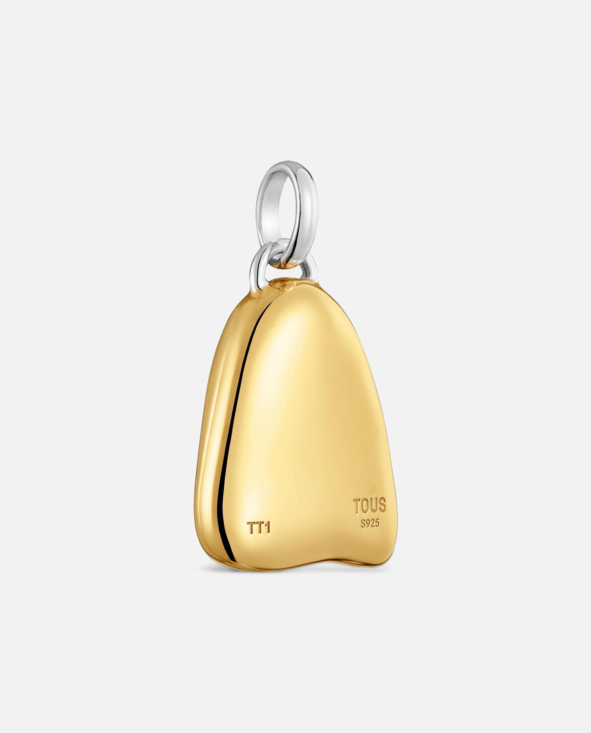 Pendente Dourado Bicolor Tous Boo Bicolor-3