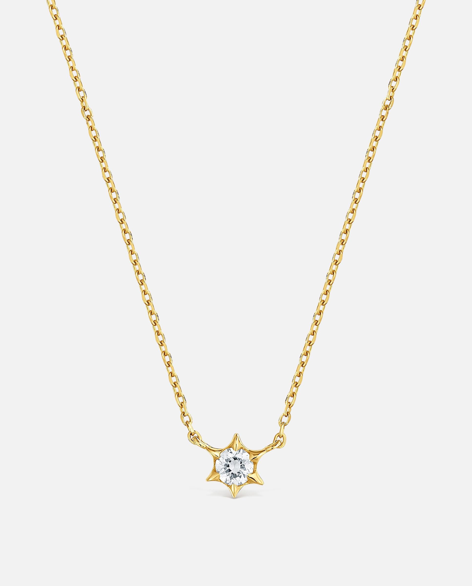 Colar de Ouro 9 Kt e Diamante Criado em Laboratório Tous Irisé Lgd Branco-3