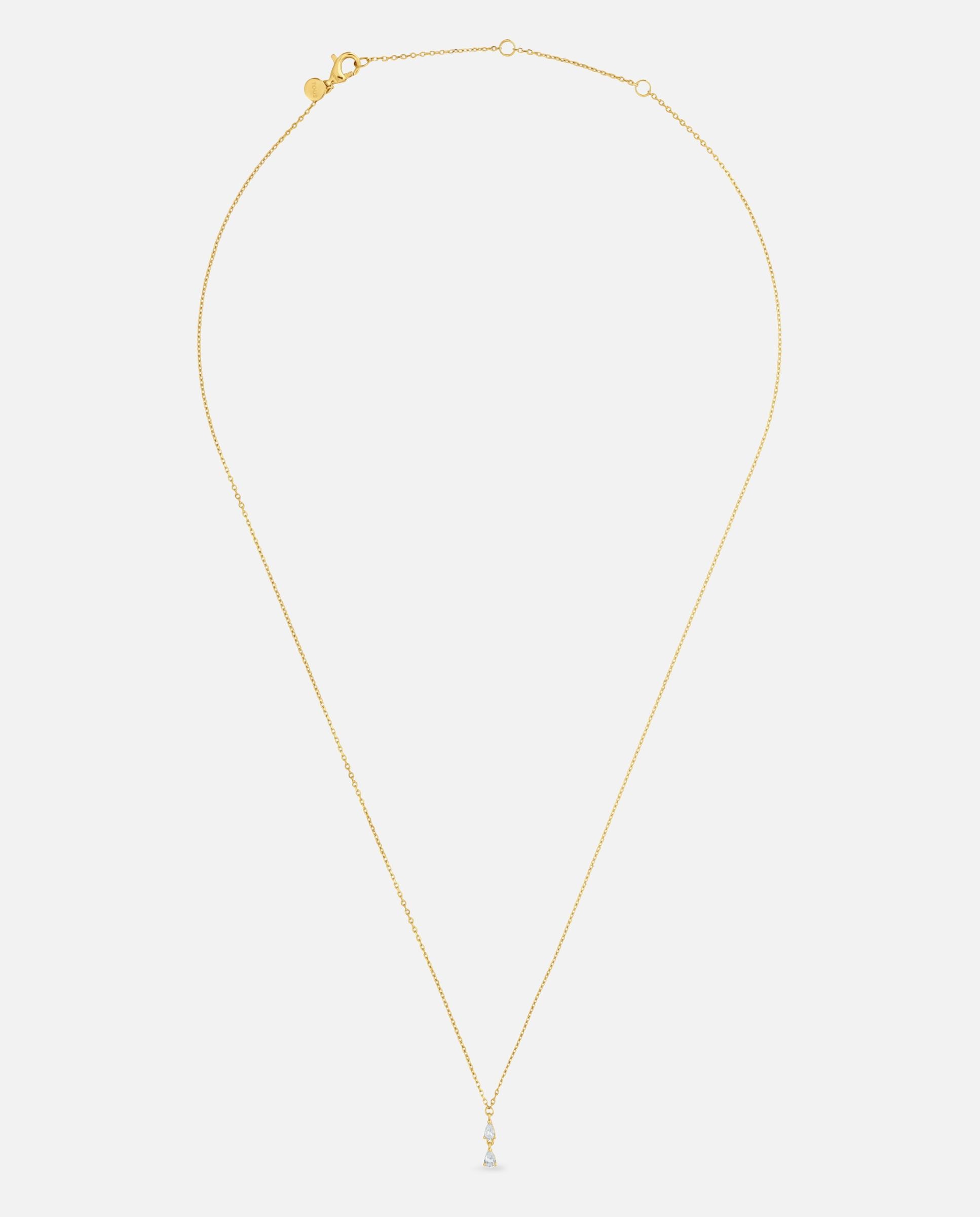 Imagem 0 de Colar de Ouro 9 Kt e Diamantes Criados em Laboratório Tous Irisé Lgd