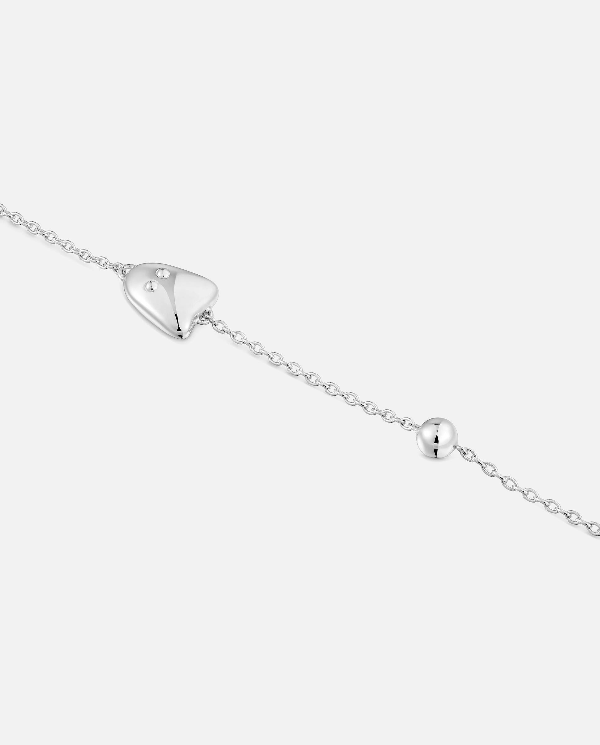 Pulseira de Corrente de Prata Tous Boo Prateado-3