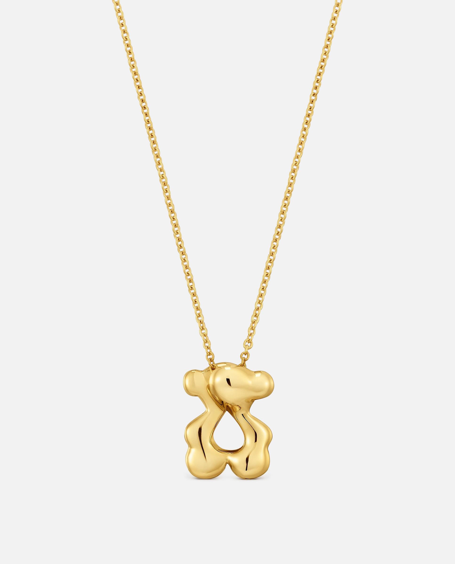 Colar Urso de Ouro 9 Kt Tous Strain Dourado-2