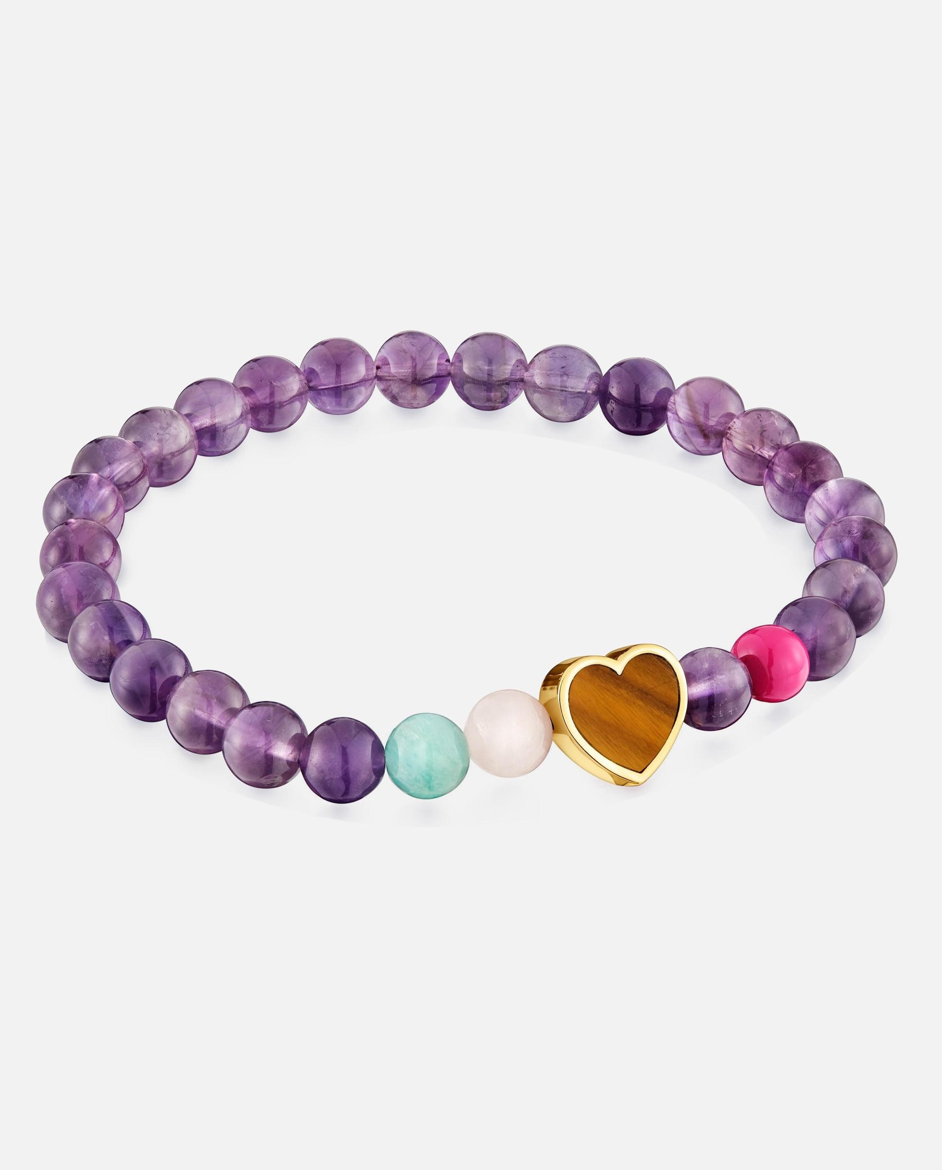 Imagem 0 de Pulseira Elástica Coração com Gemas Tous Eureka