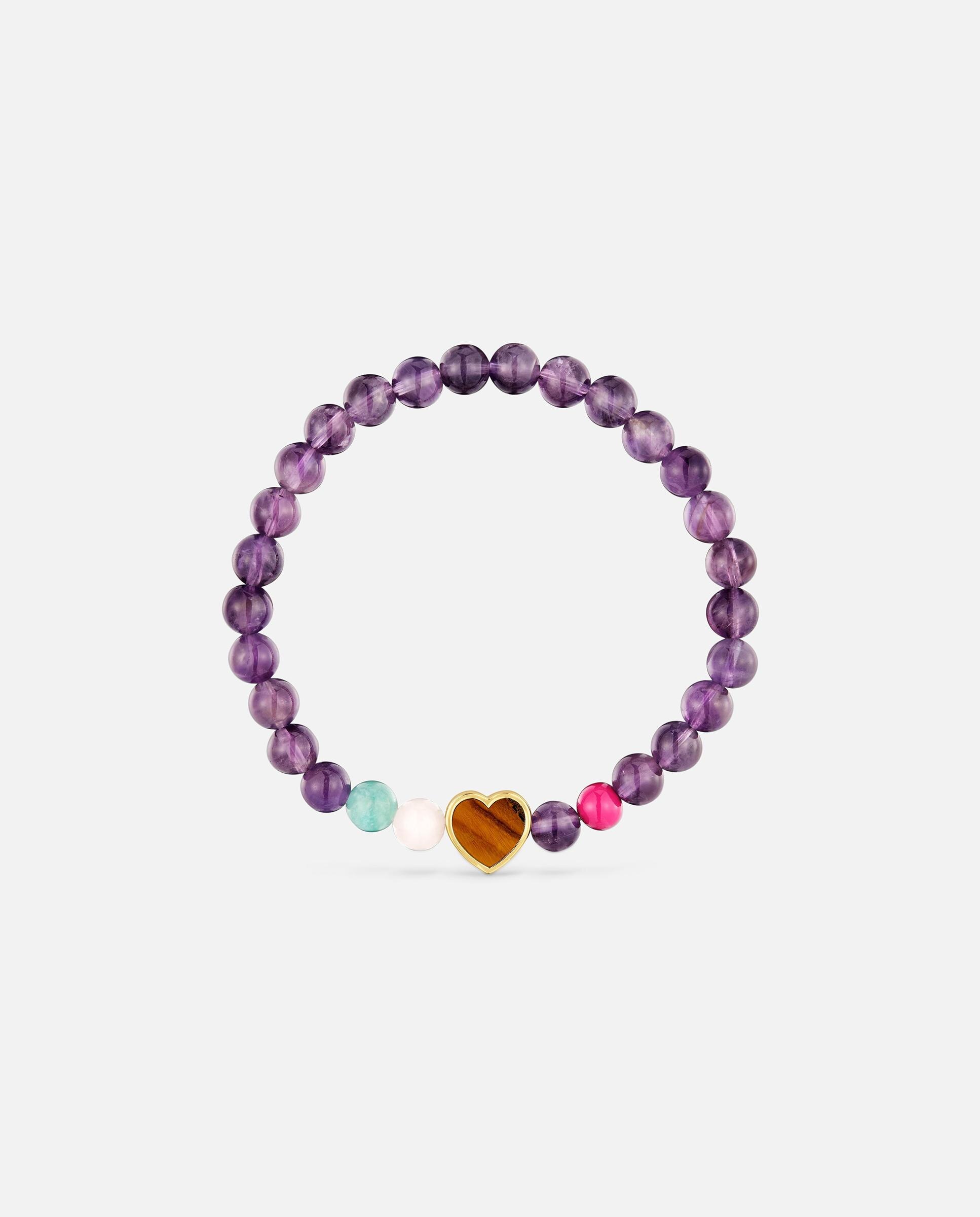 Pulseira Elástica Coração com Gemas Tous Eureka Multicolor-2