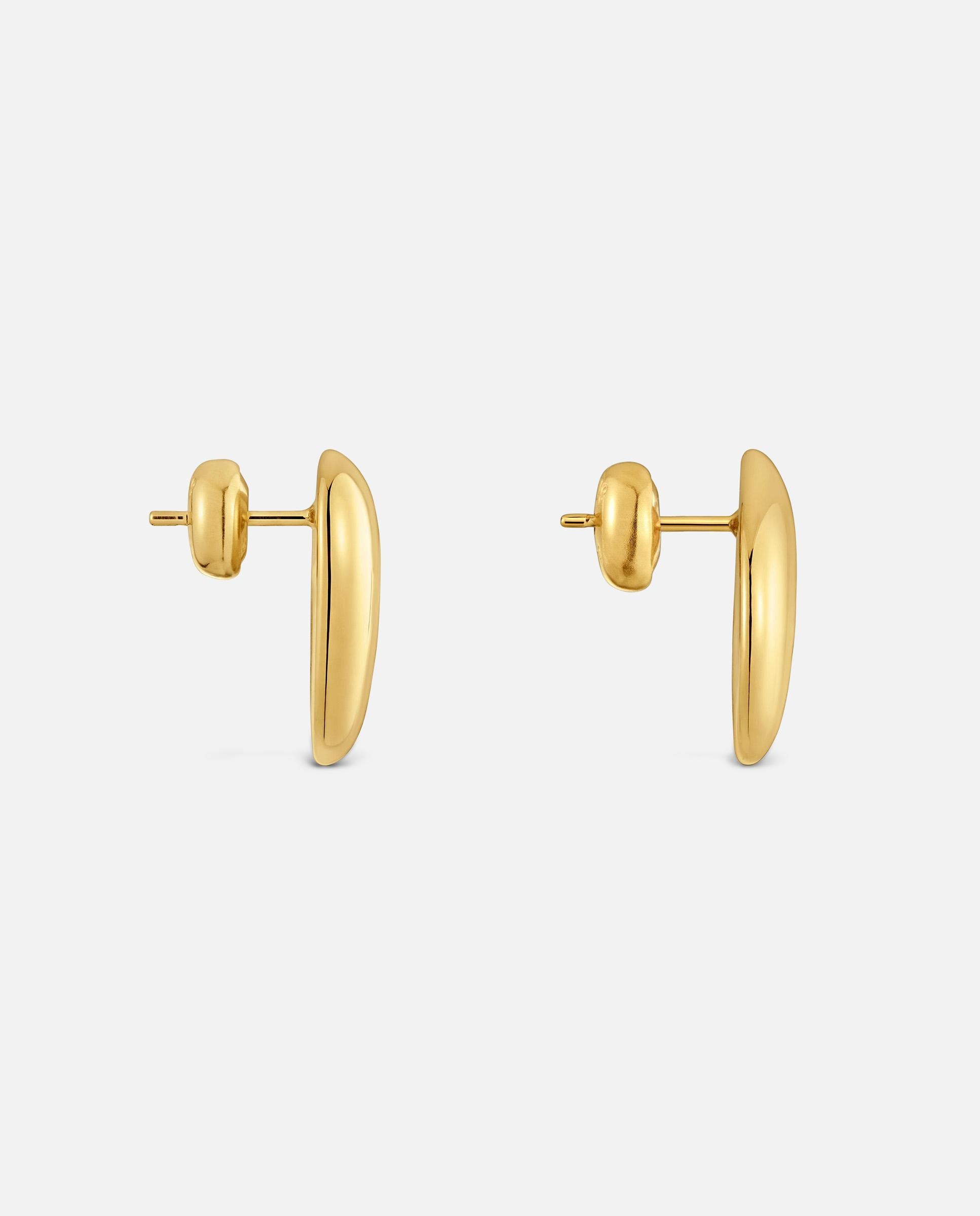 Brincos de Ouro 9 Kt Tous Cool Stones Dourado-2