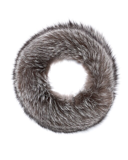 Imagem 0 de Cinto de Pelo de Raposa em Cinzento