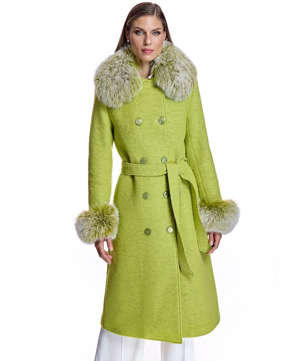 Sobretudo de Lã com Botões Duplos e Cinto Lima-1