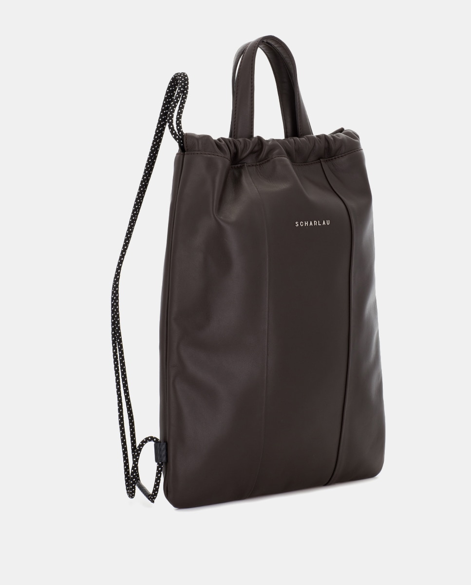 Imagem 0 de Mochila Fina de Pele