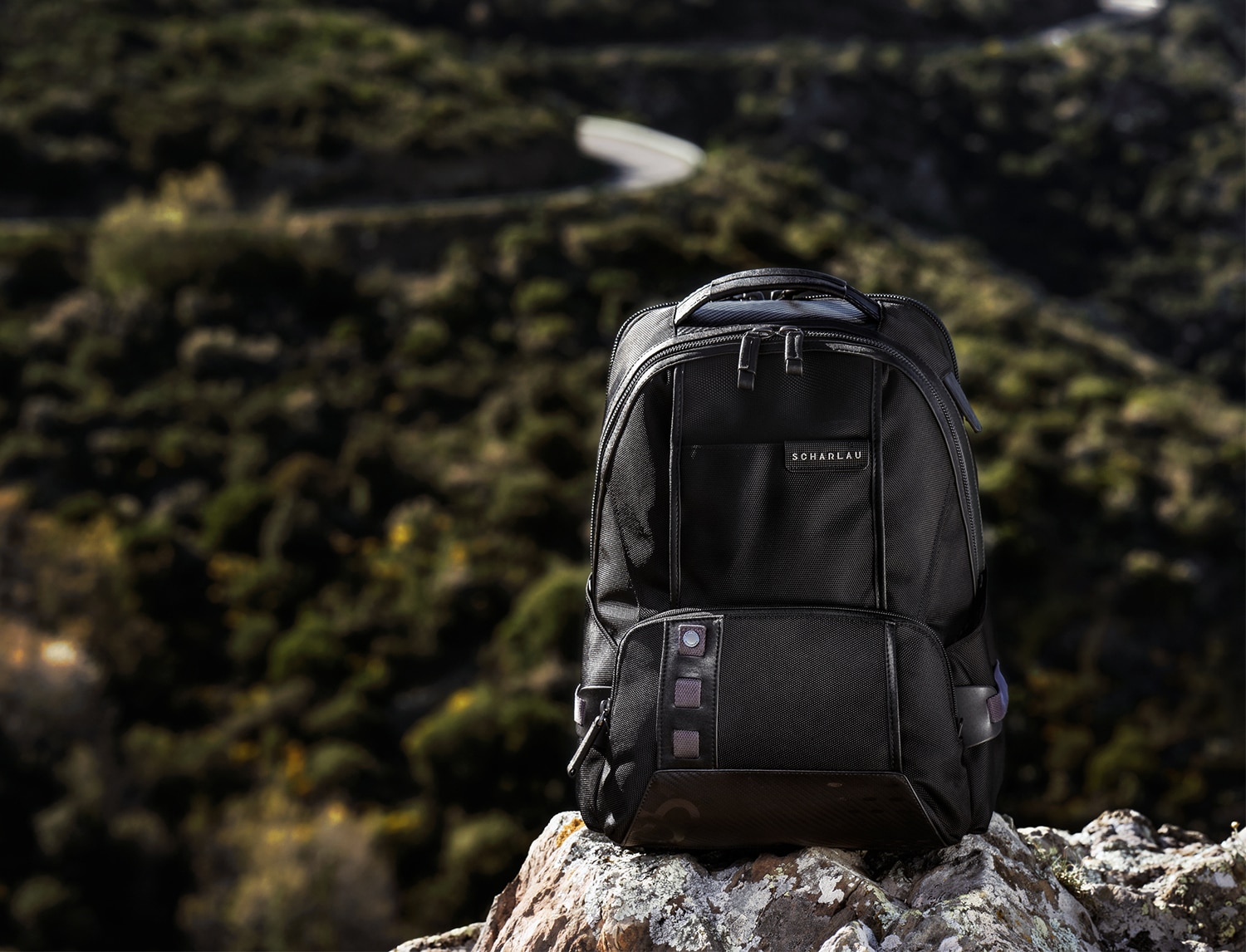 Mochila de Dois Compartimentos Bege-7