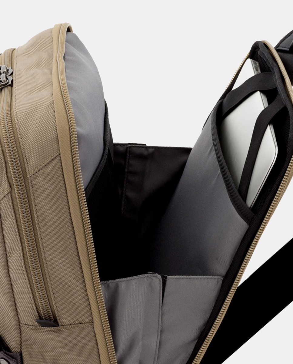 Mochila para Computador Portátil Bege-5