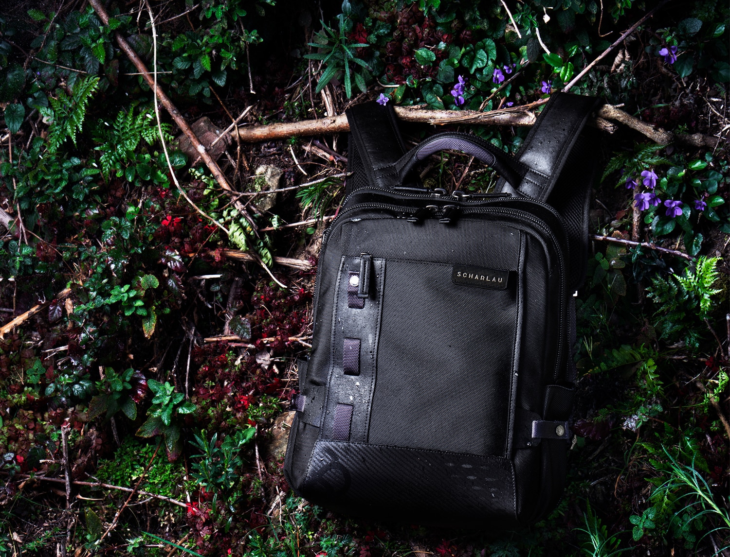 Mochila para Computador Portátil Bege-7