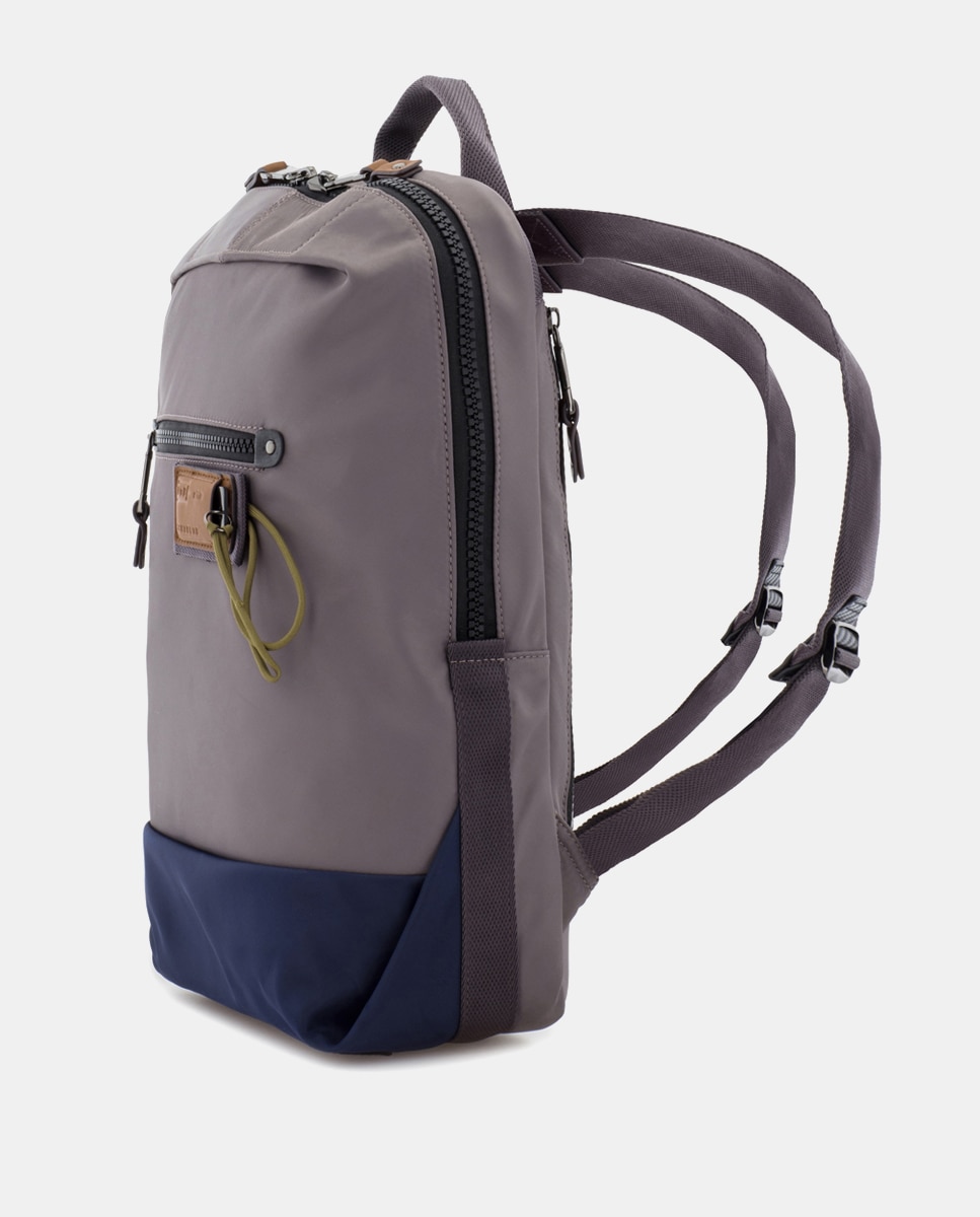 Mochila Pequena para Computador Portátil Cinzento-3