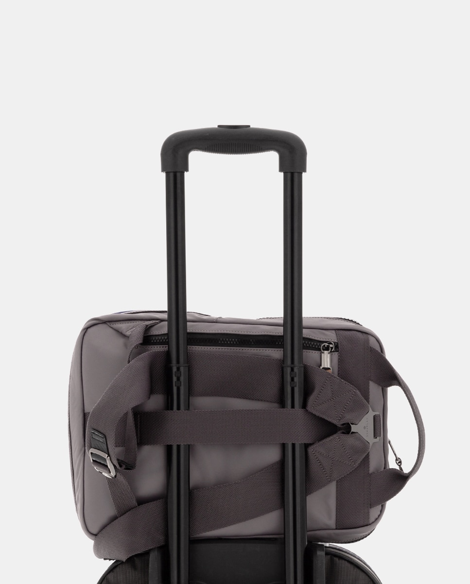 Mochila Pequena para Computador Portátil Cinzento-5