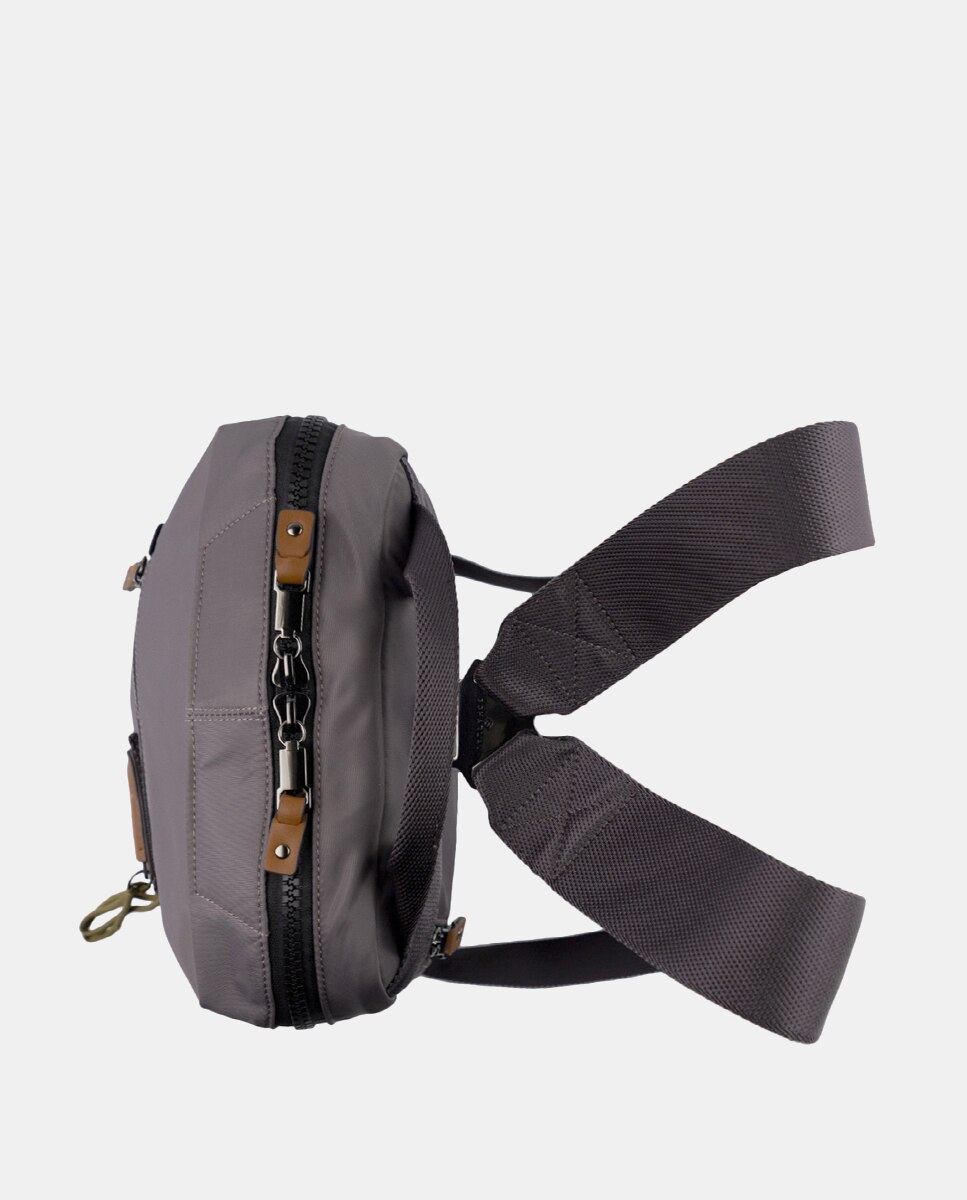 Mochila Pequena para Computador Portátil Cinzento-6
