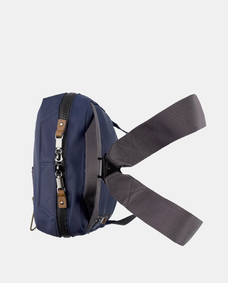 Mochila Pequena para Computador Portátil Azul-marinho-6
