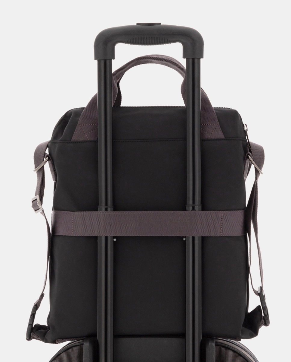 Mala Transformável em Mochila Preto-4
