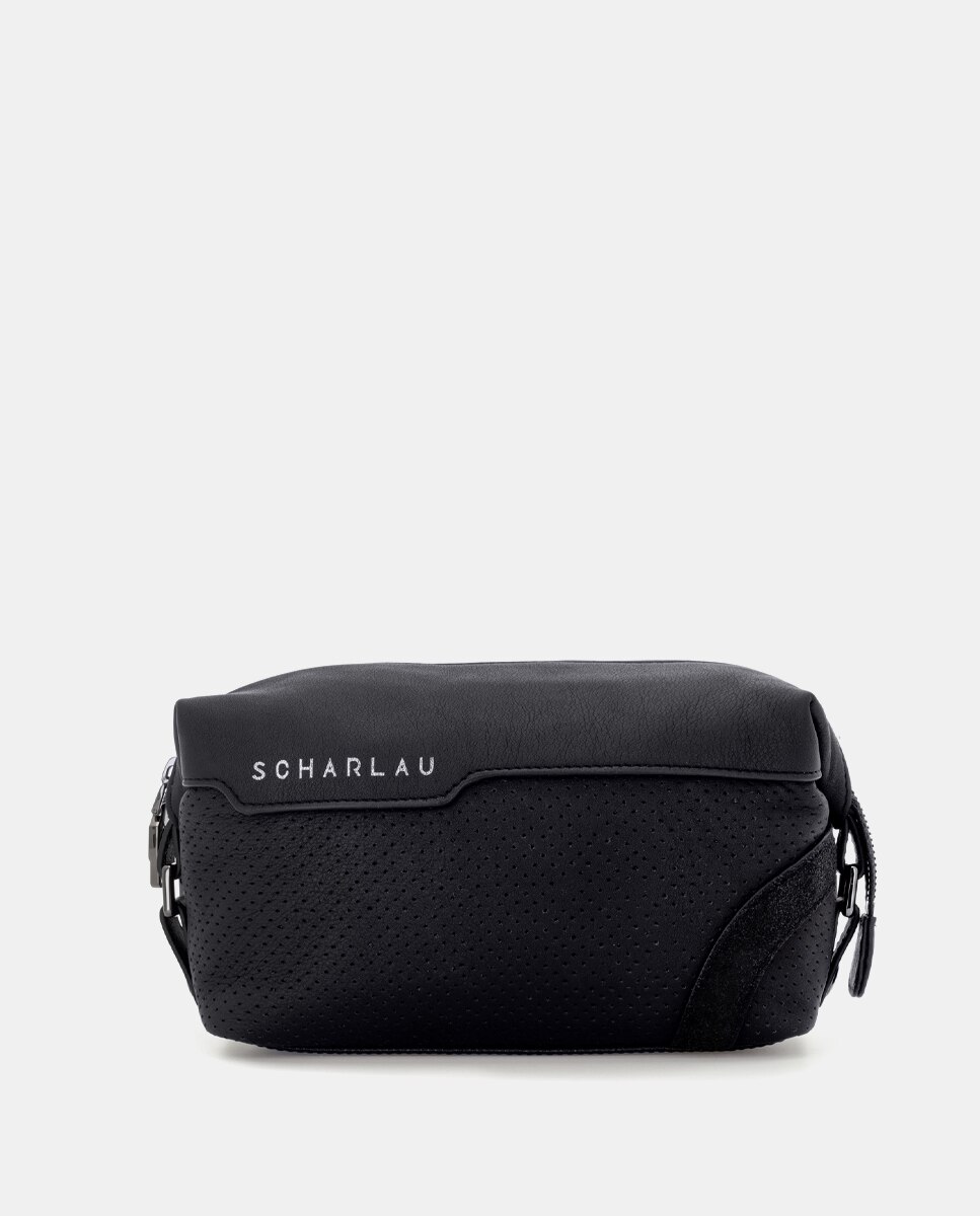 Necessaire de Pele Pequeno Preto-1