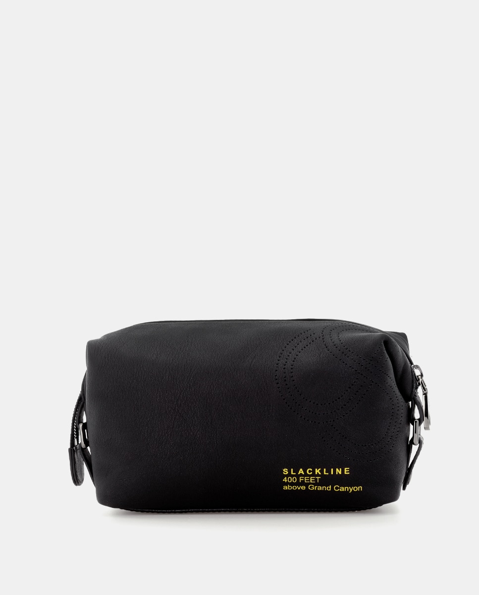 Necessaire de Pele Pequeno Preto-5