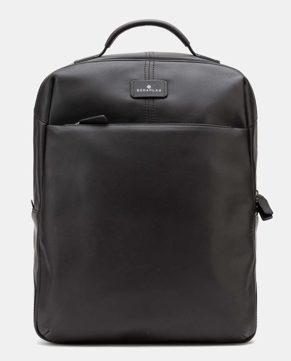 Mochila de Pele Pequena Preto-1