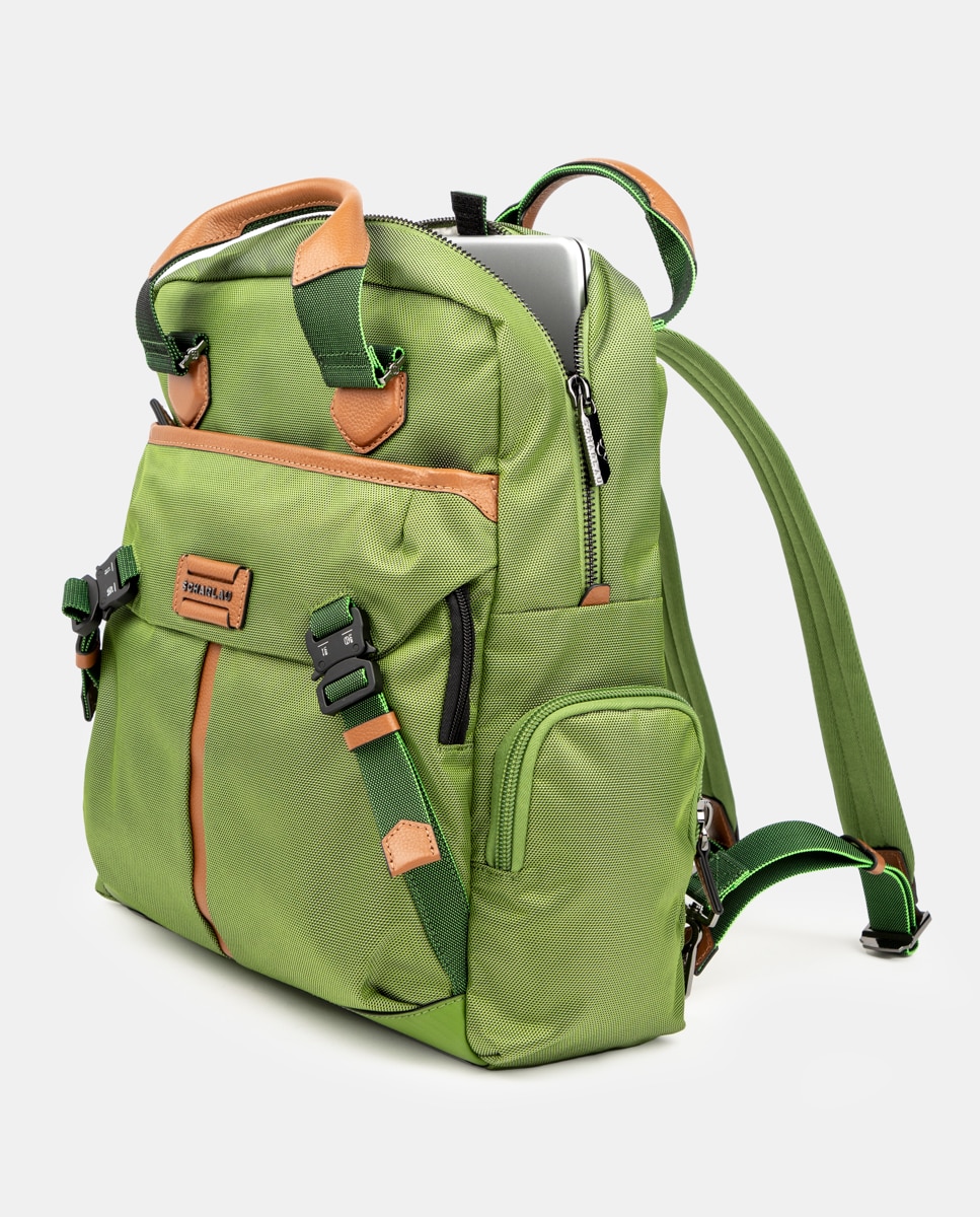 Mochila para Computador Portátil Verde-2