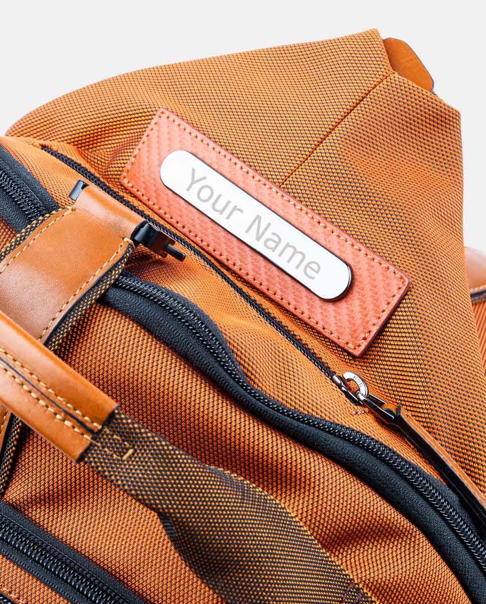 Mochila com Detalhes em Pele para Portátil Verde-4