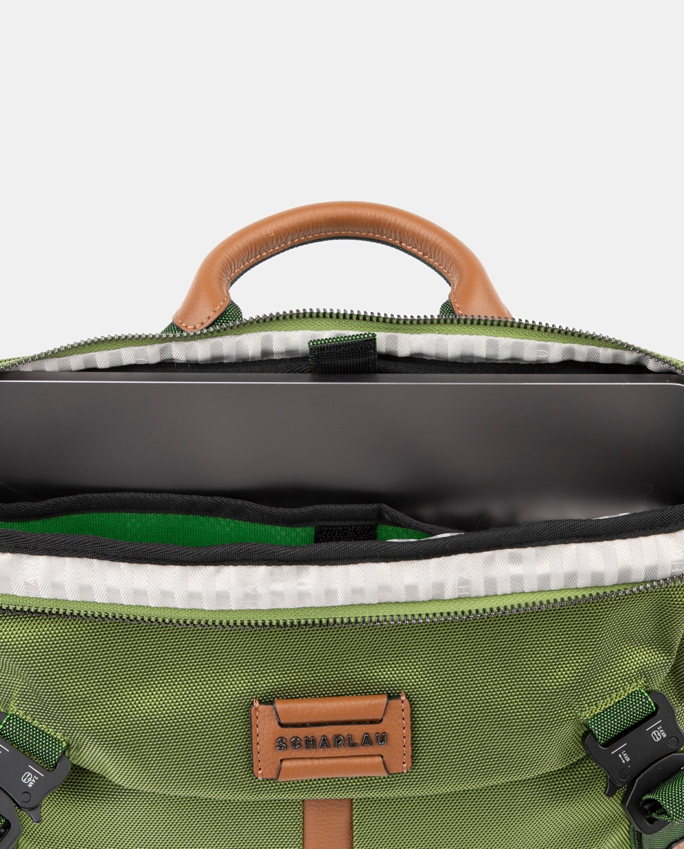 Bolsa de Cintura Grande para Computador Portátil Verde-2