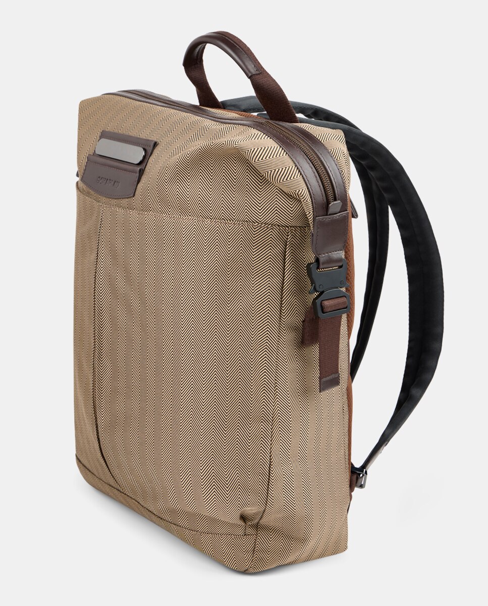 Mochila para Computador Portátil Bege-2