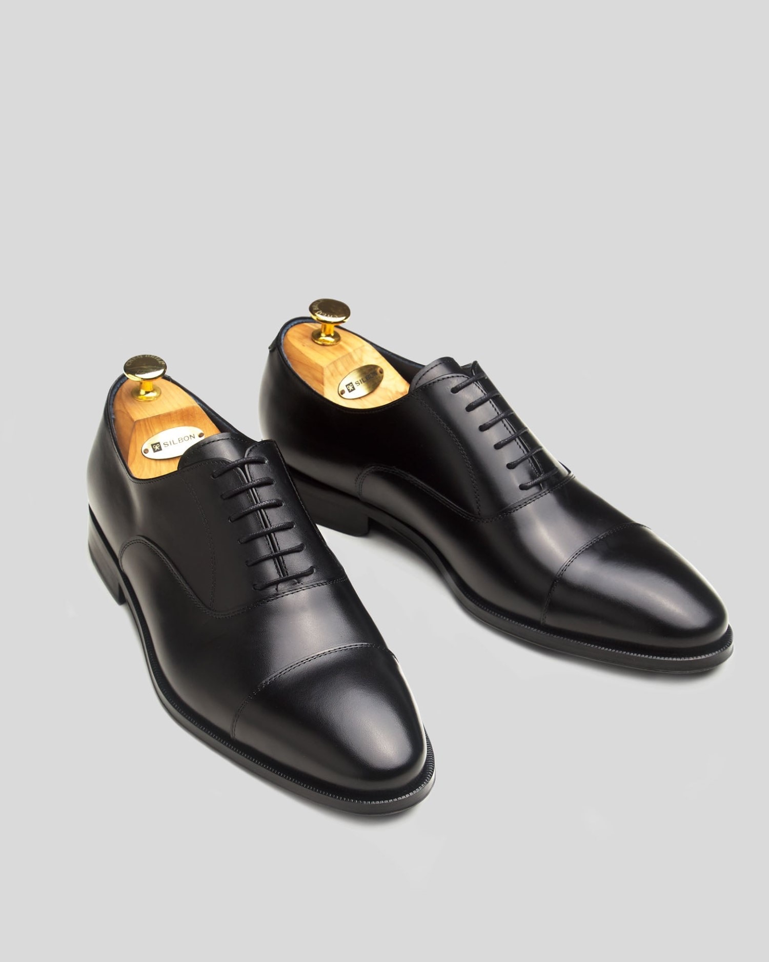 Sapatos de Cordões em Pele Tailoring Preto-3