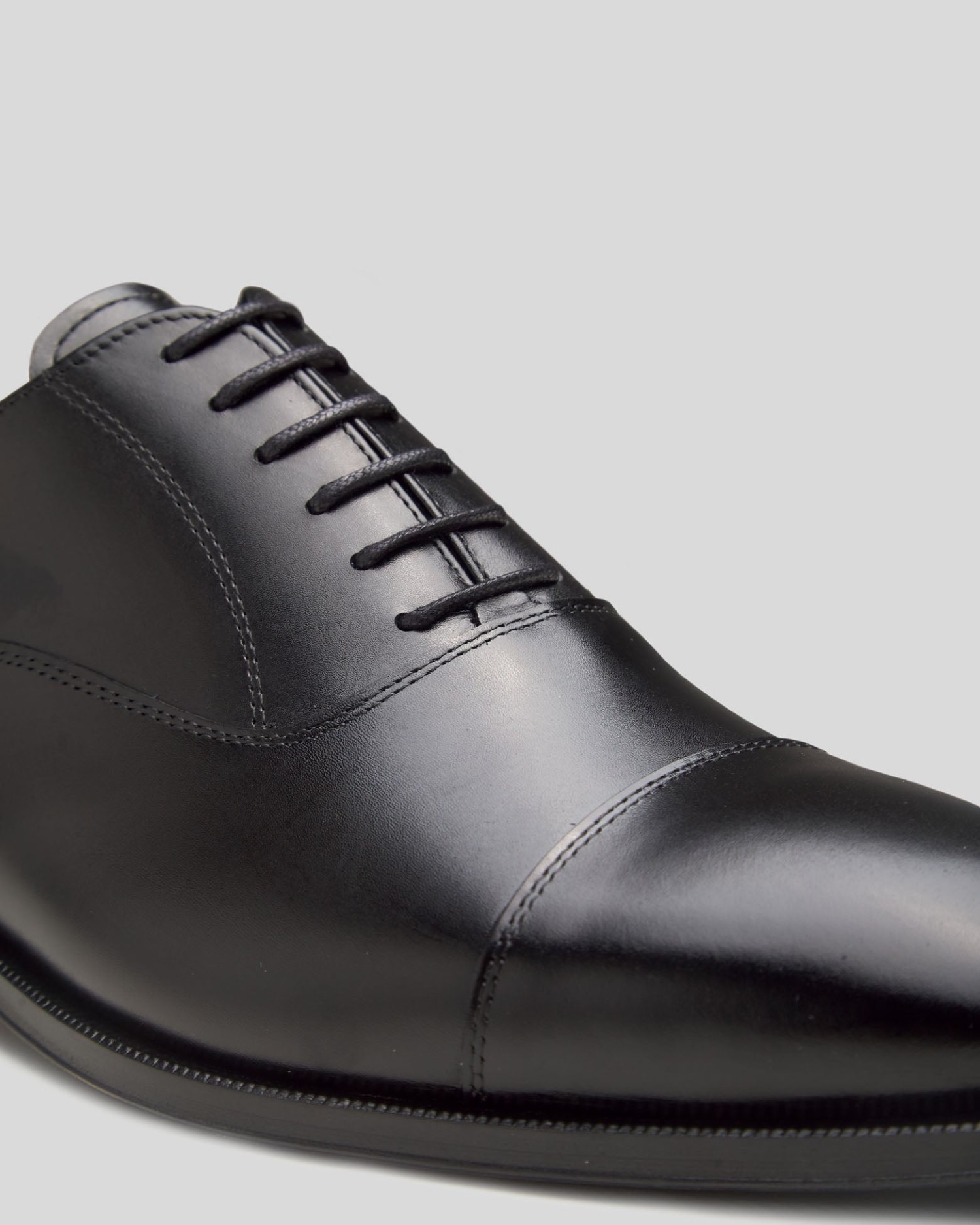 Sapatos de Cordões em Pele Tailoring Preto-5