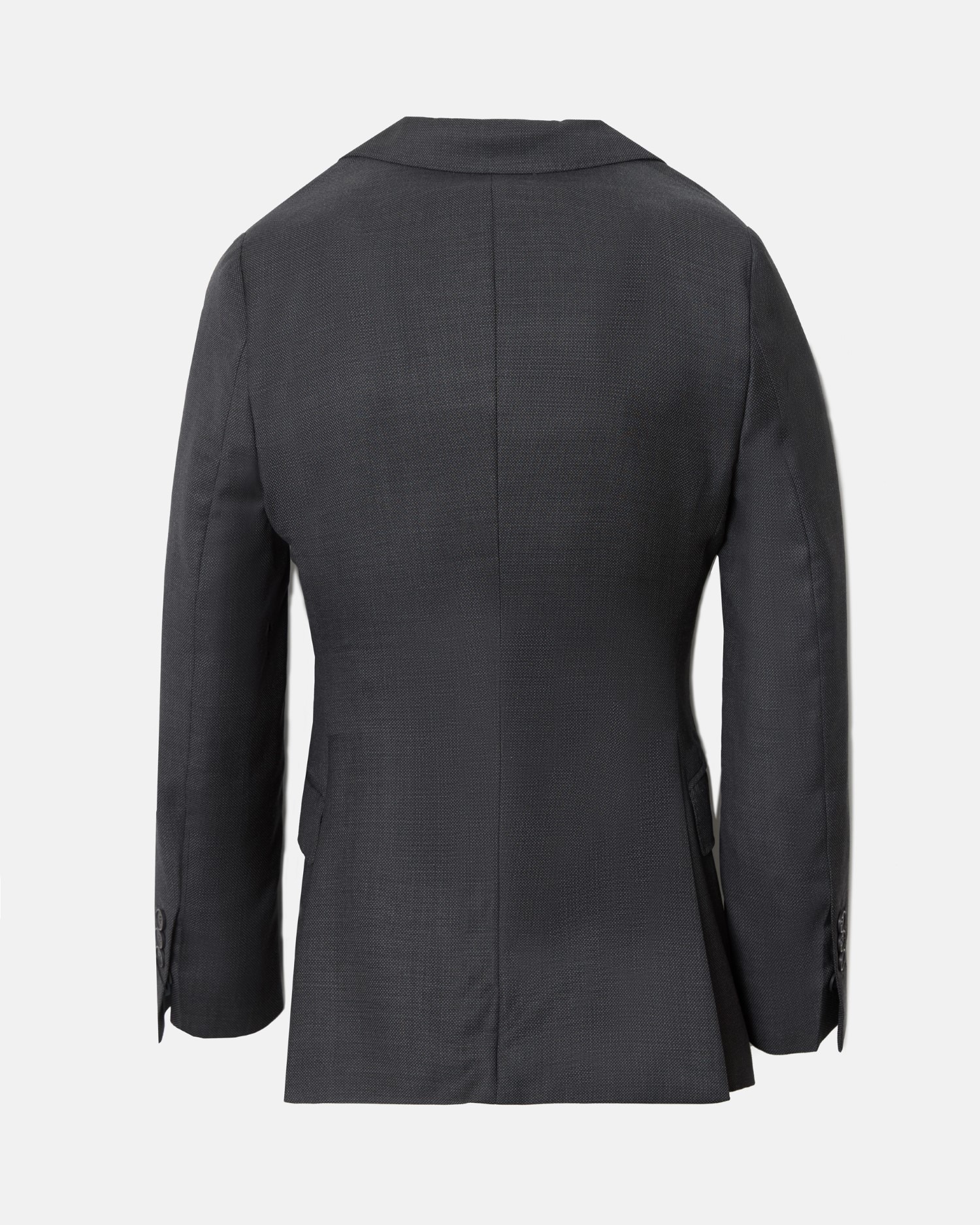 Blazer Suit Ojo de Perdiz em Cinzento Cinzento-escuro-5