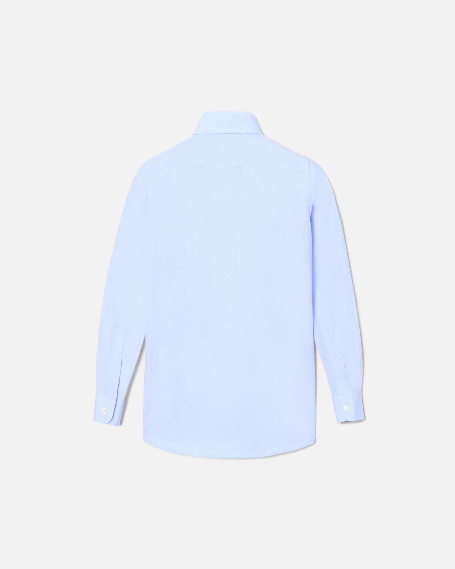 Camisa Infantil em Azul-claro de Manga Comprida Silbon Azul-claro-5