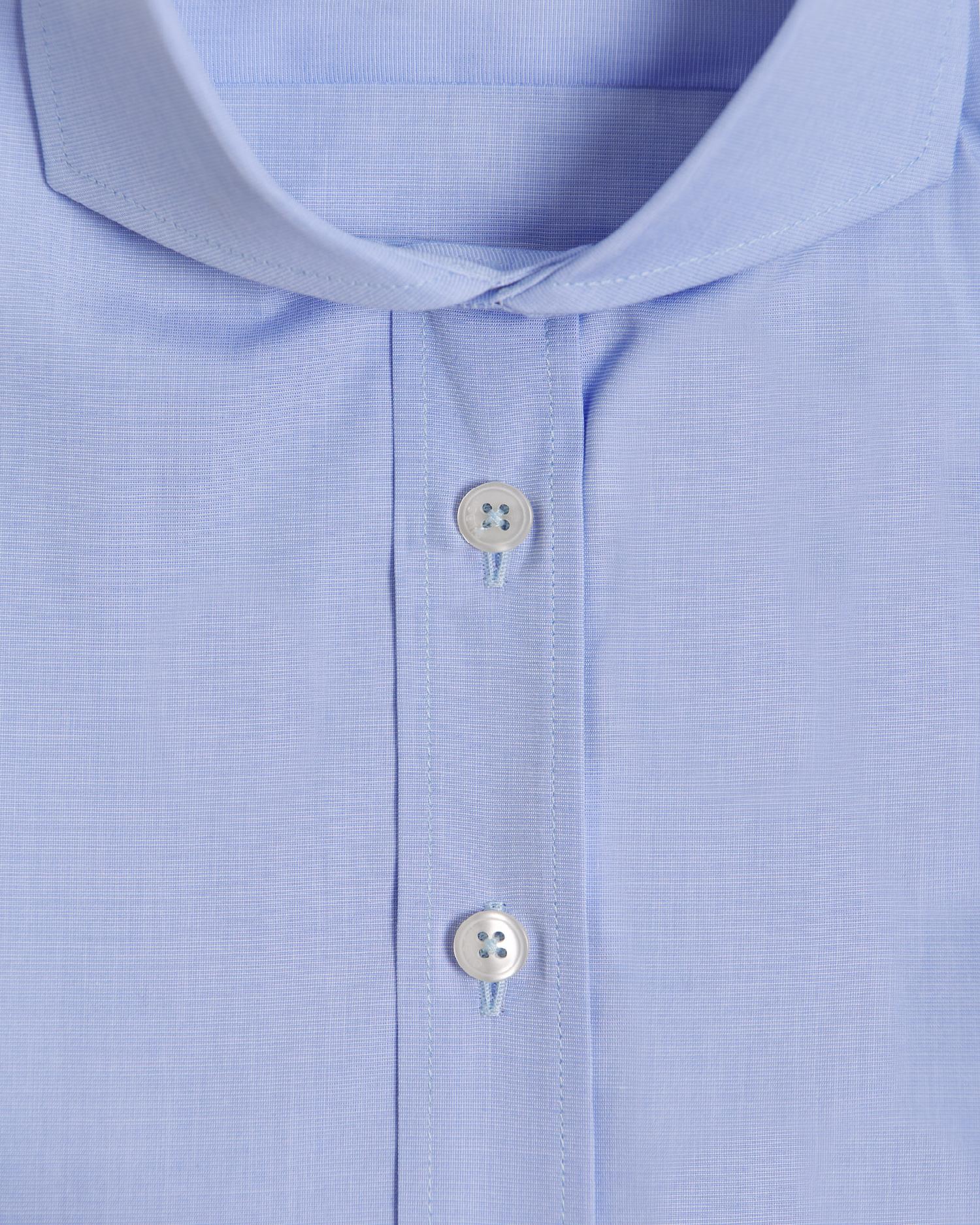 Camisa Infantil em Azul-claro de Manga Comprida Silbon Azul-claro-6