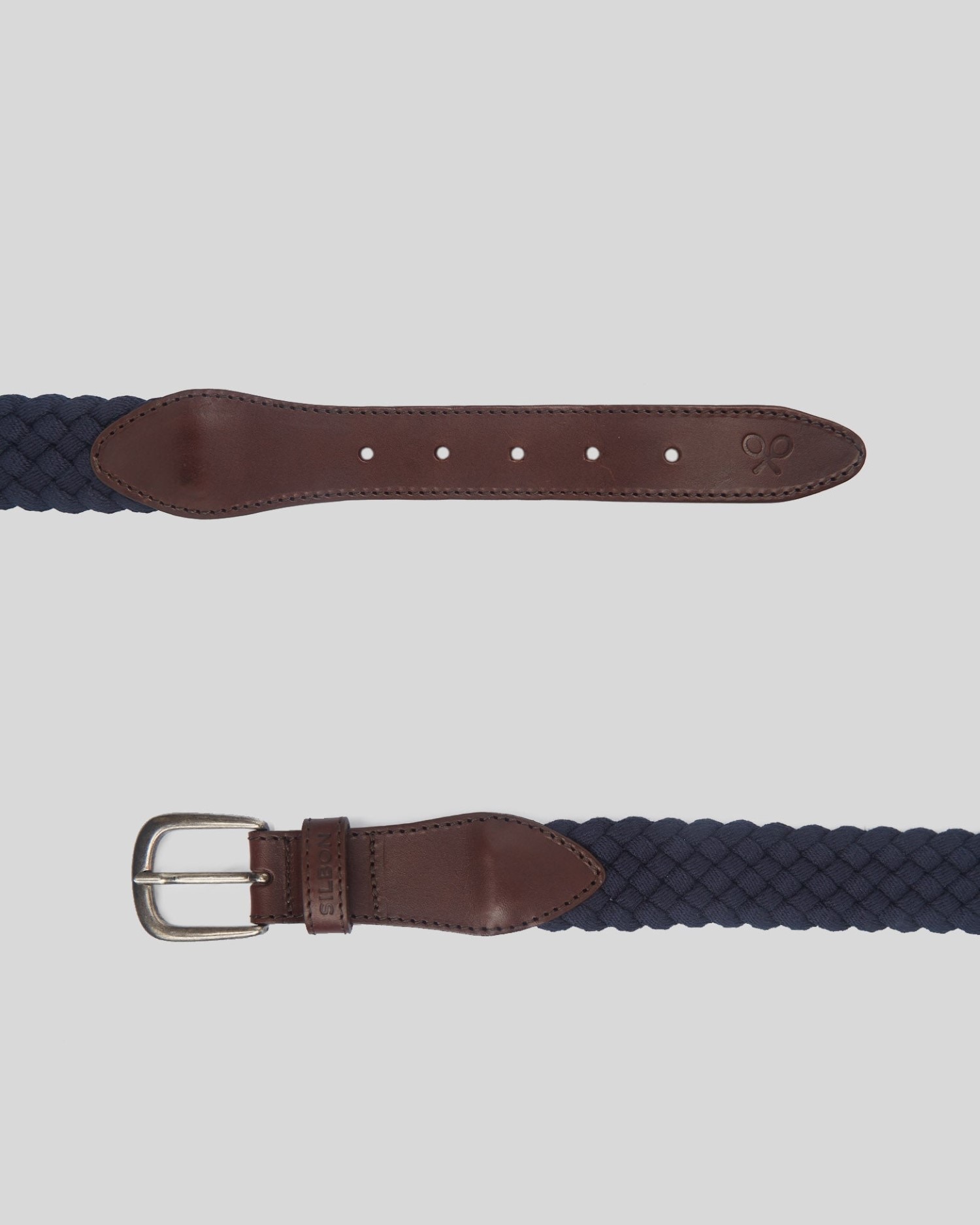 Cinto Entrançado Marinho Azul-marinho-2