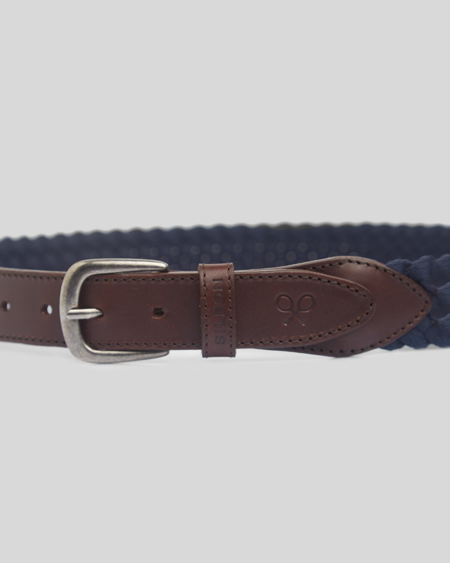 Cinto Entrançado Marinho Azul-marinho-4