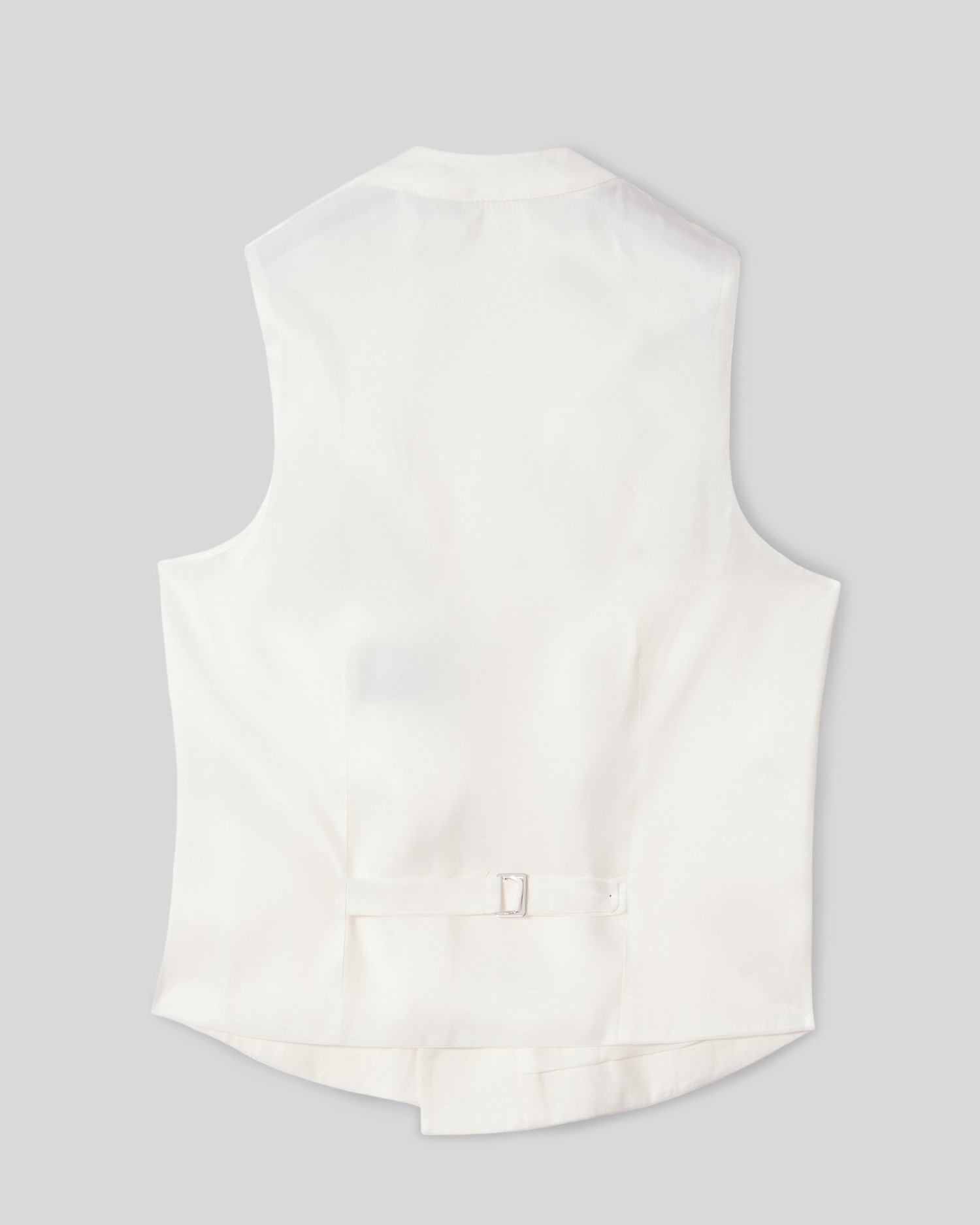 Colete de Fato Cerimónia em Branco Branco-marfim-5