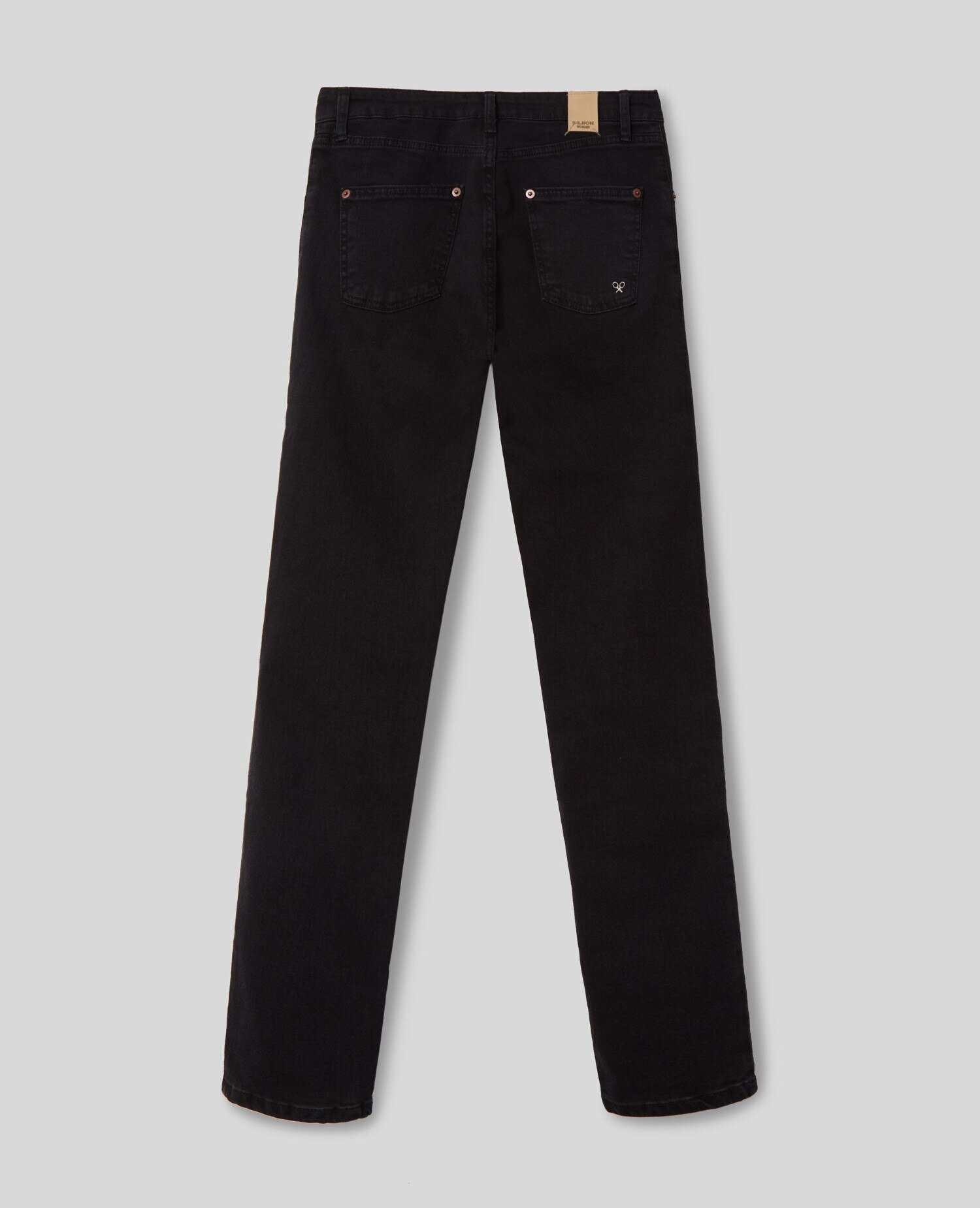 Jeans Slim Fit em Preto Preto-5