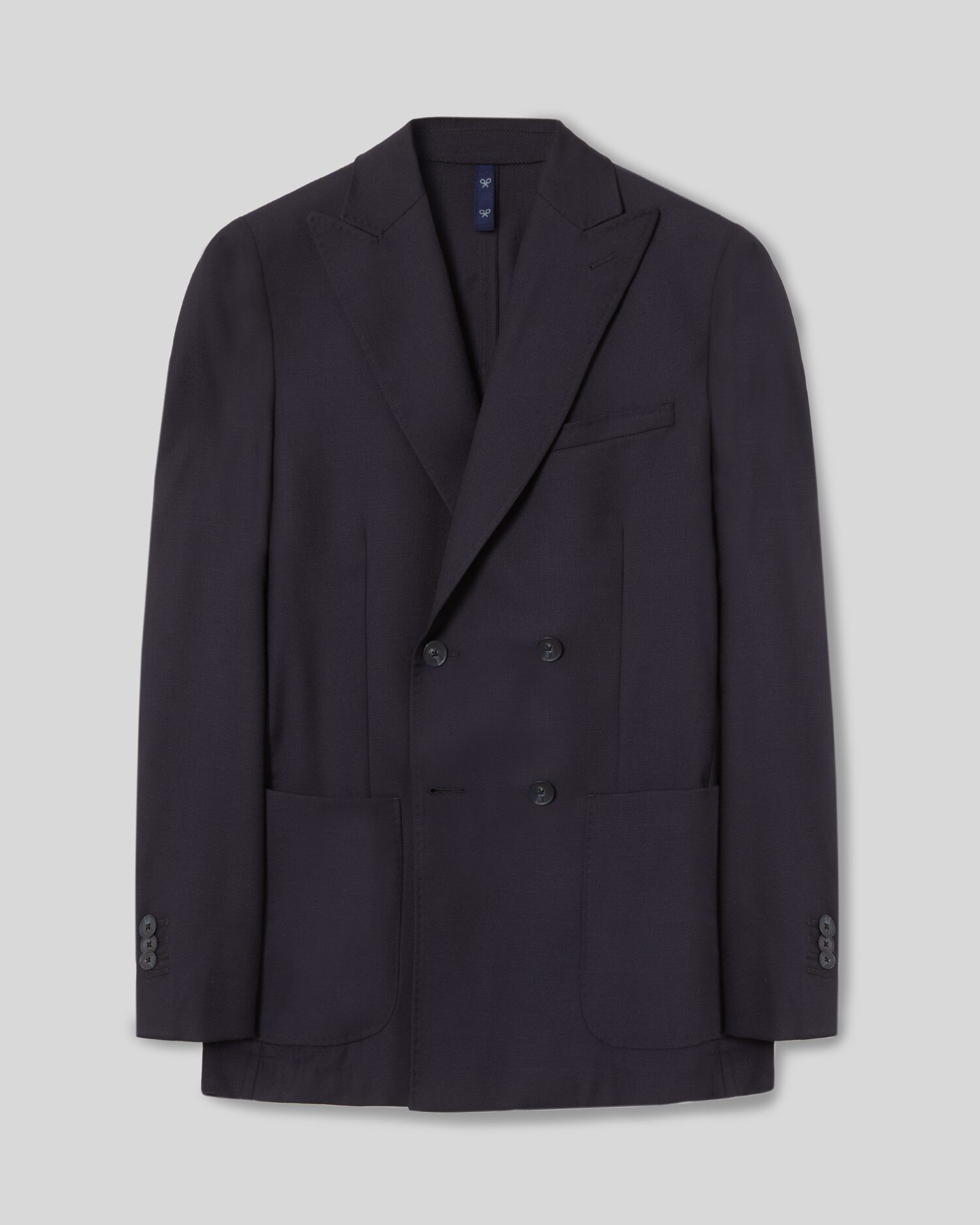 Blazer Strech Cruzado Azul-marinho Azul-marinho-4