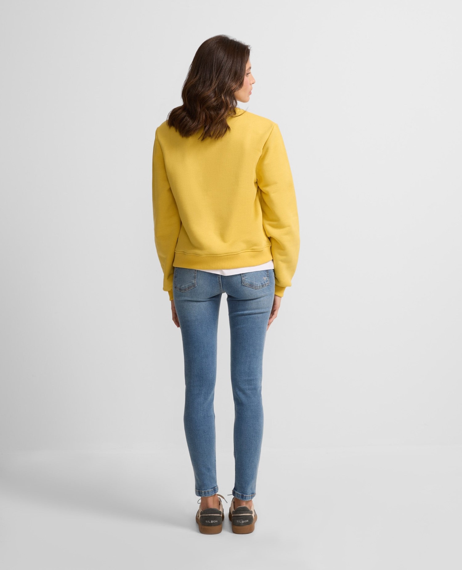 Jeans Slim Fit Denim Médio Azul-2