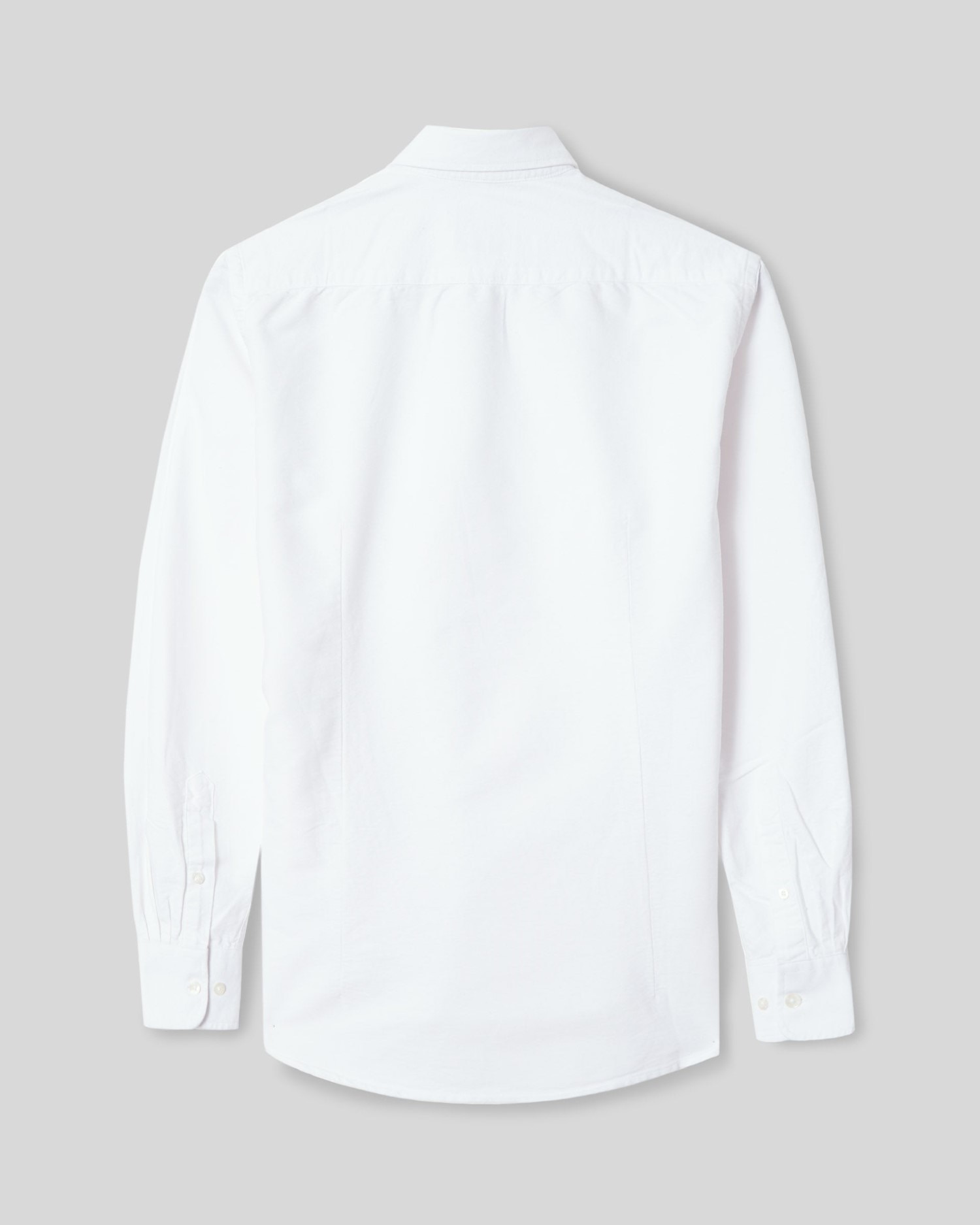 Camisa Sport Oxford Branca Branco-5