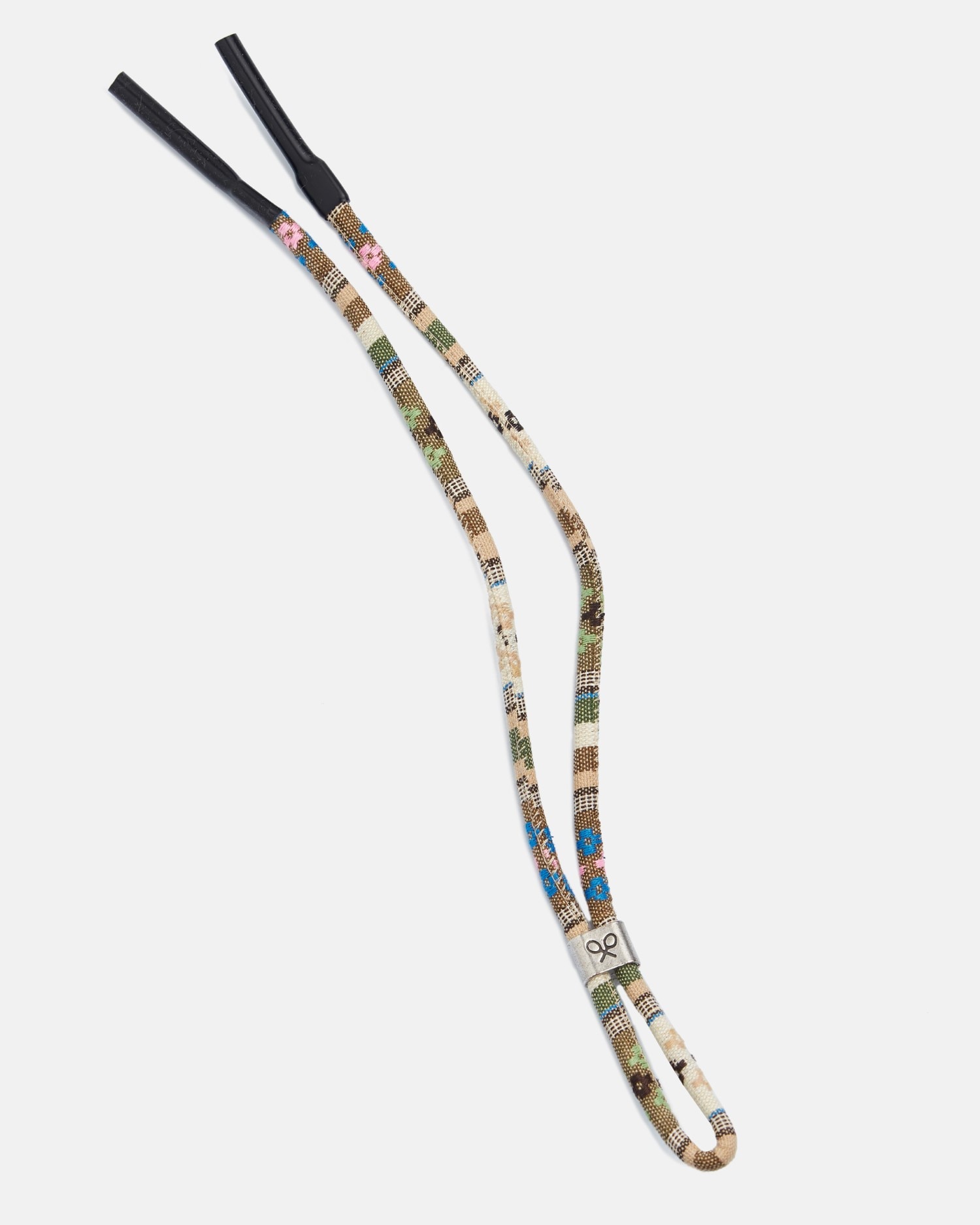 Cordão de Óculos com Estampado Étnico Bege / Castanho-1