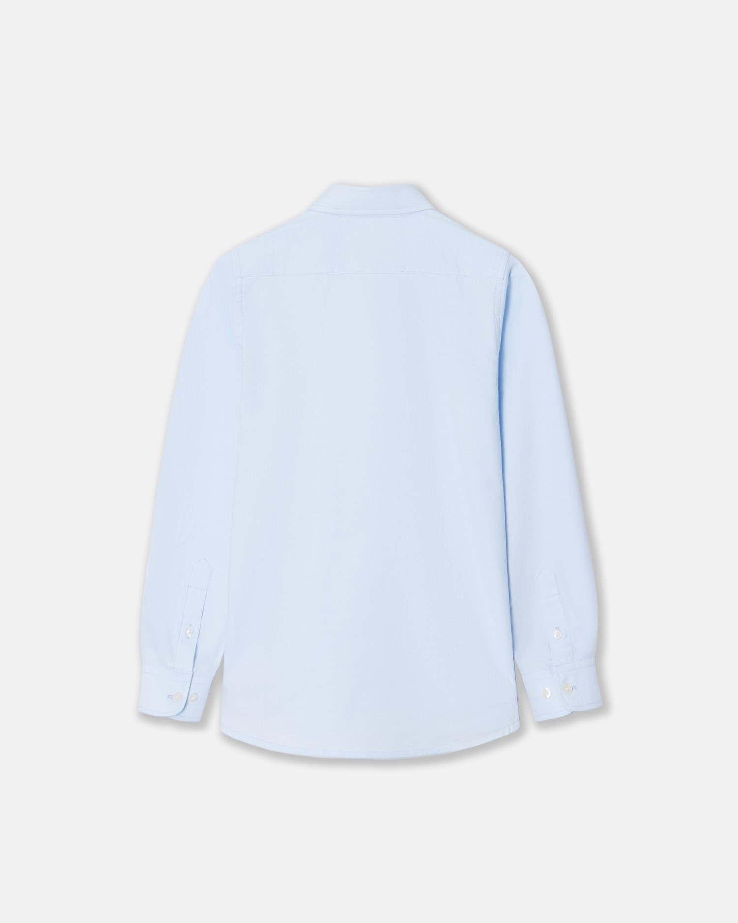 Camisa Infantil Sport Clássica Oxford Silbon Azul-claro-2