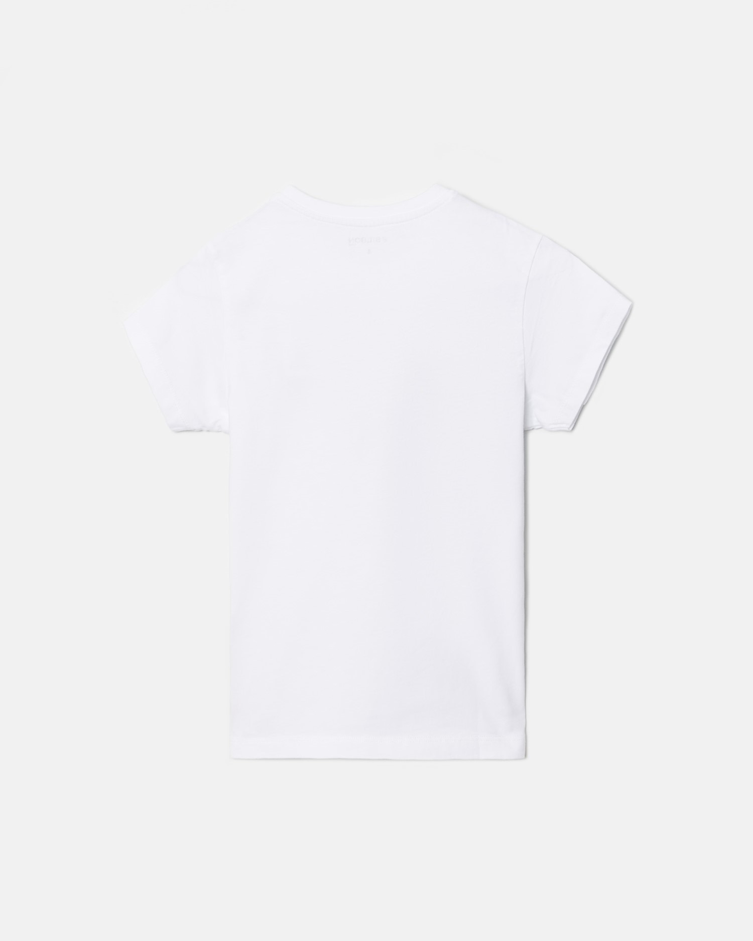 T-shirt Infantil com Desenho Frontal Branco-5