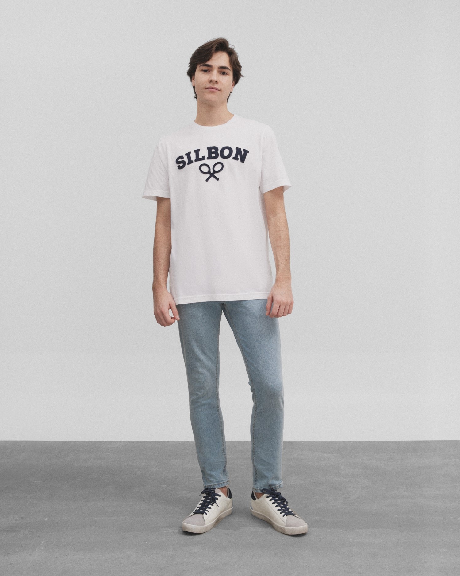 T-shirt Raquete Média Branco-3