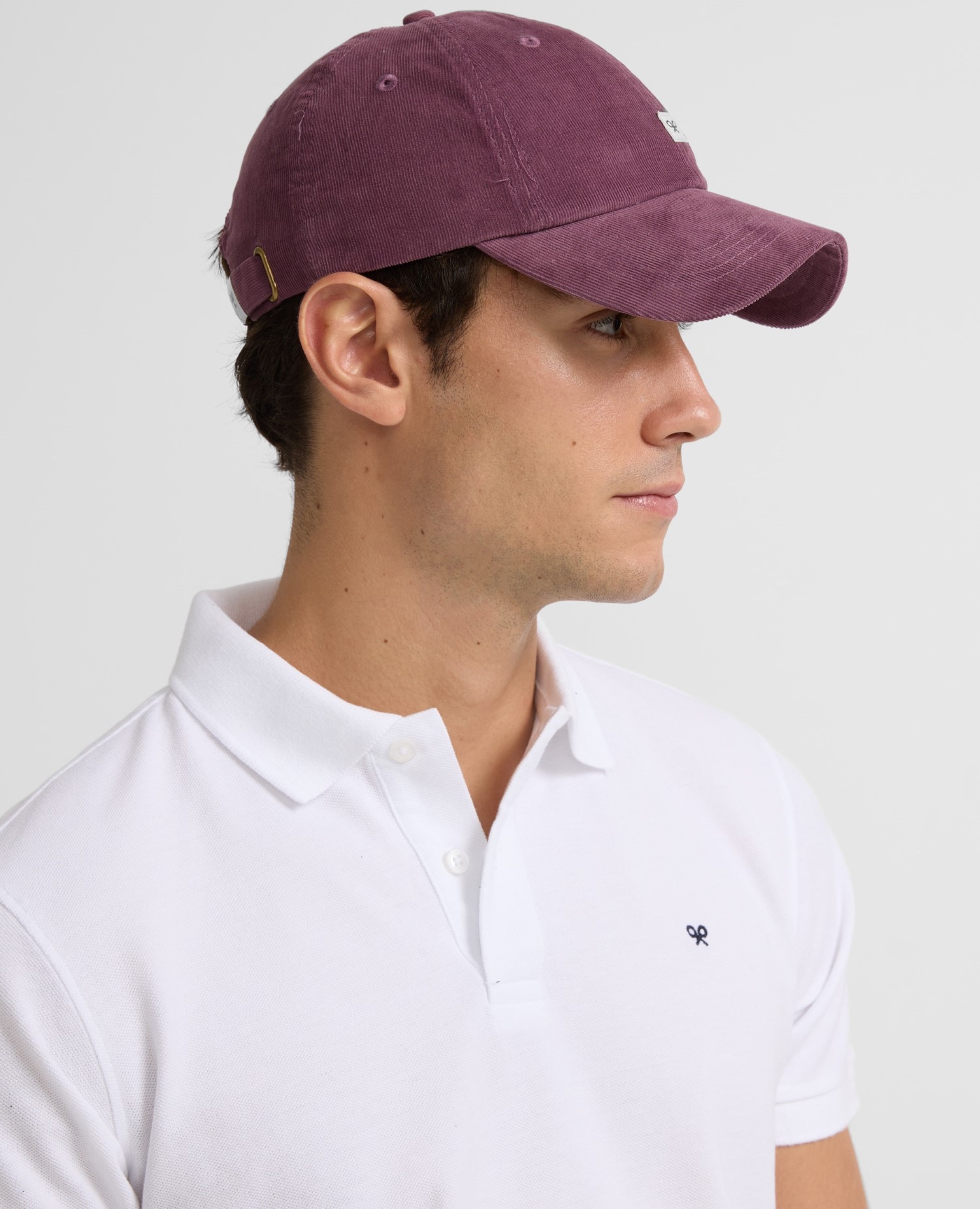 Polo Clássico Liso Branco-3