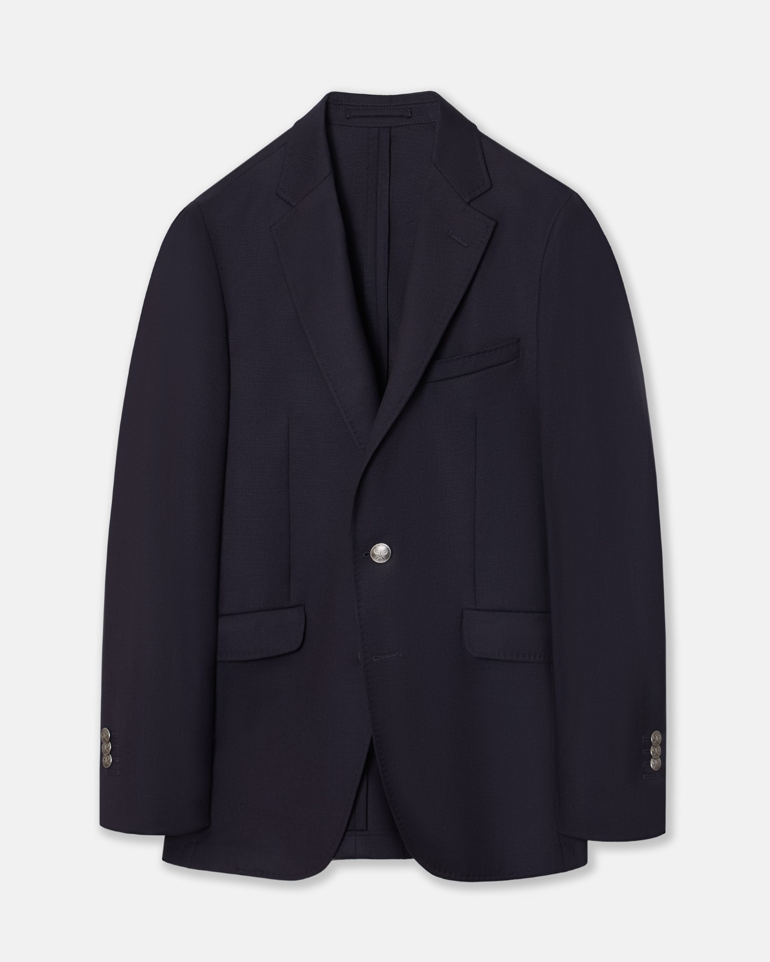 Blazer Stretch Clássico Navy Azul-marinho-4