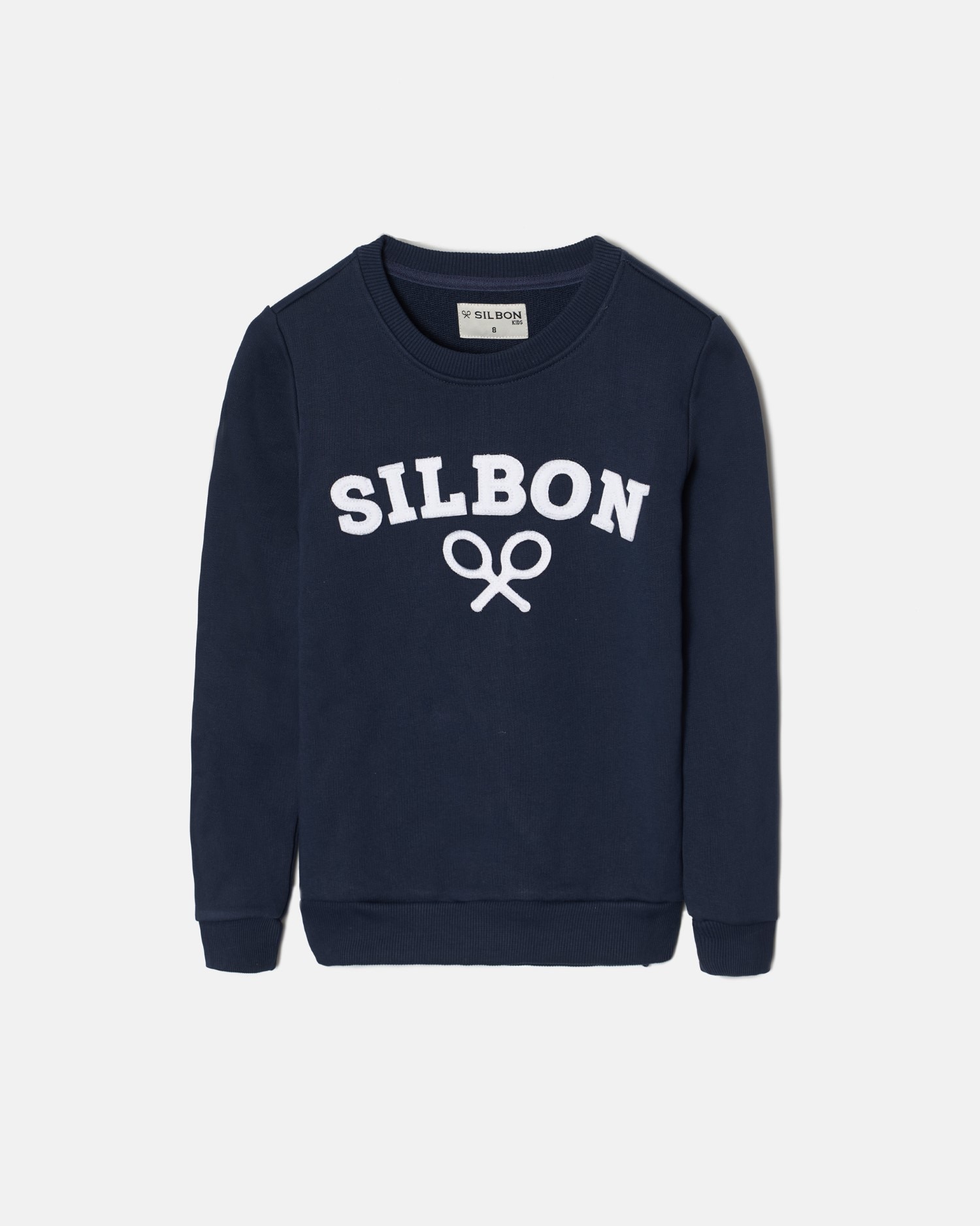 Sweatshirt Infantil Azul-marinho com Desenho Frontal Azul-marinho-4