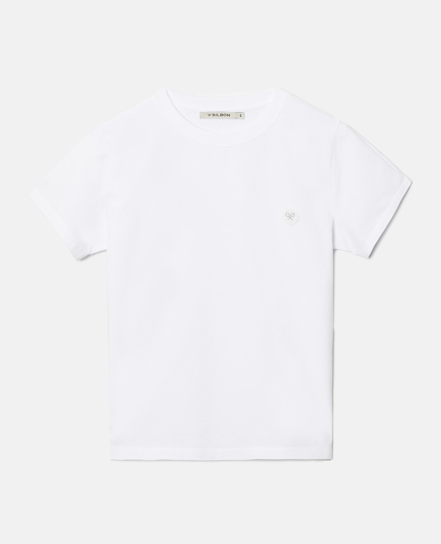 T-shirt Woman Sunny Raquete Branca Branco-4