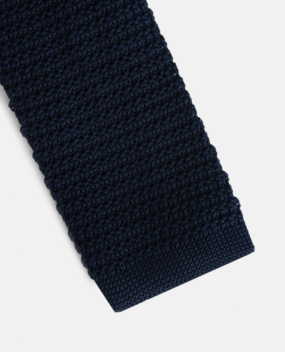 Gravata Infantil em Malha Azul-marinho Azul-marinho-2