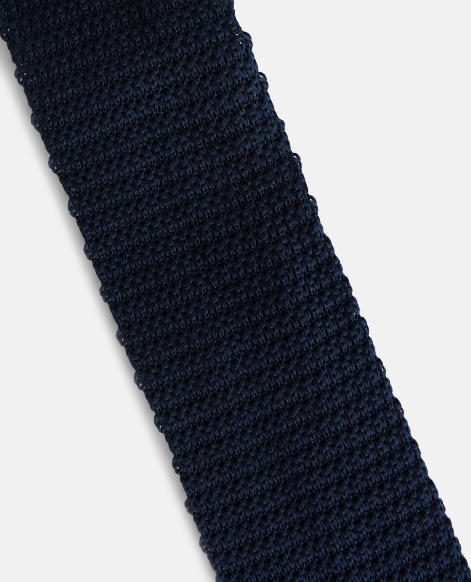 Gravata Infantil em Malha Azul-marinho Azul-marinho-3